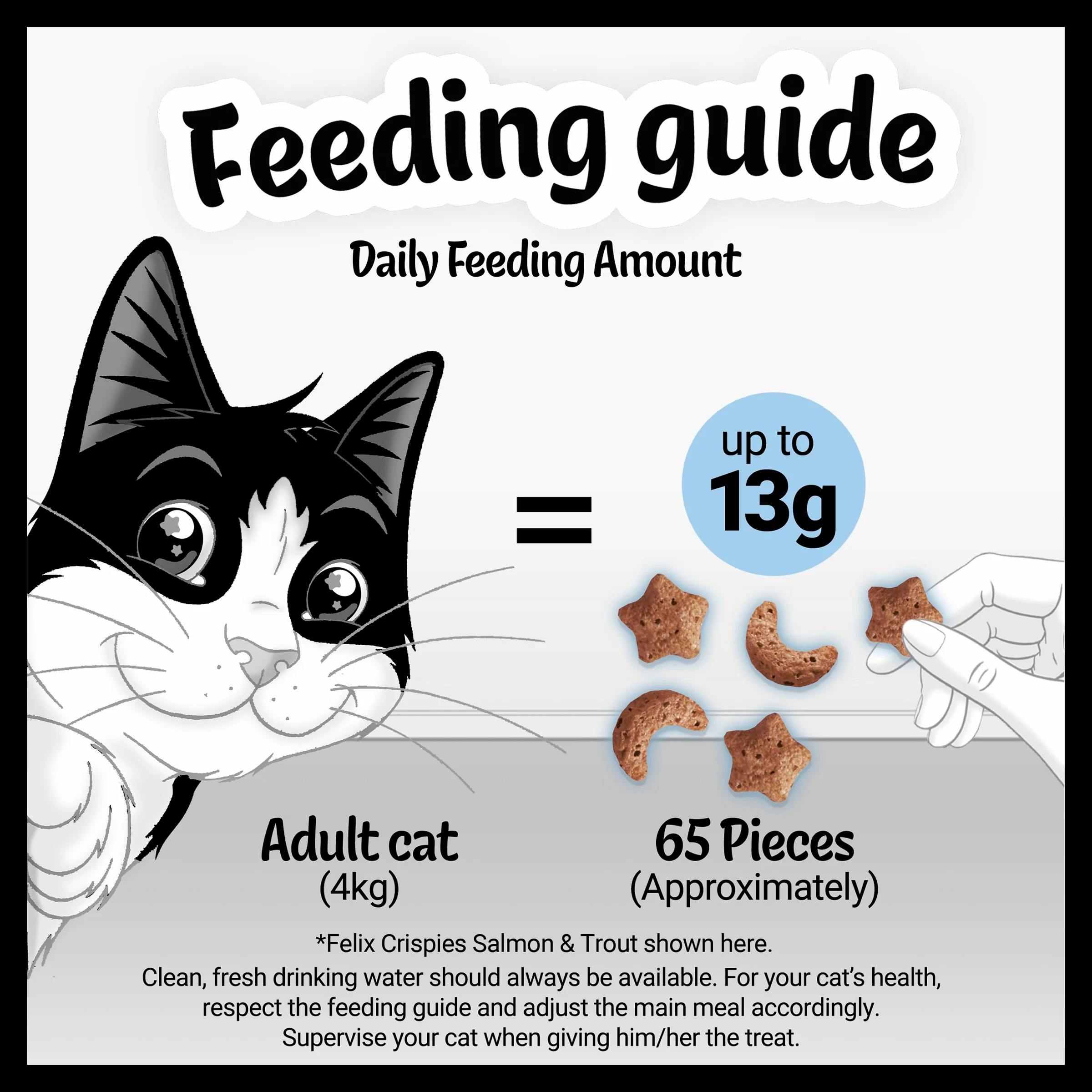 Felix Crispies Chicken and Beef Adult Cat Treats - Image 5