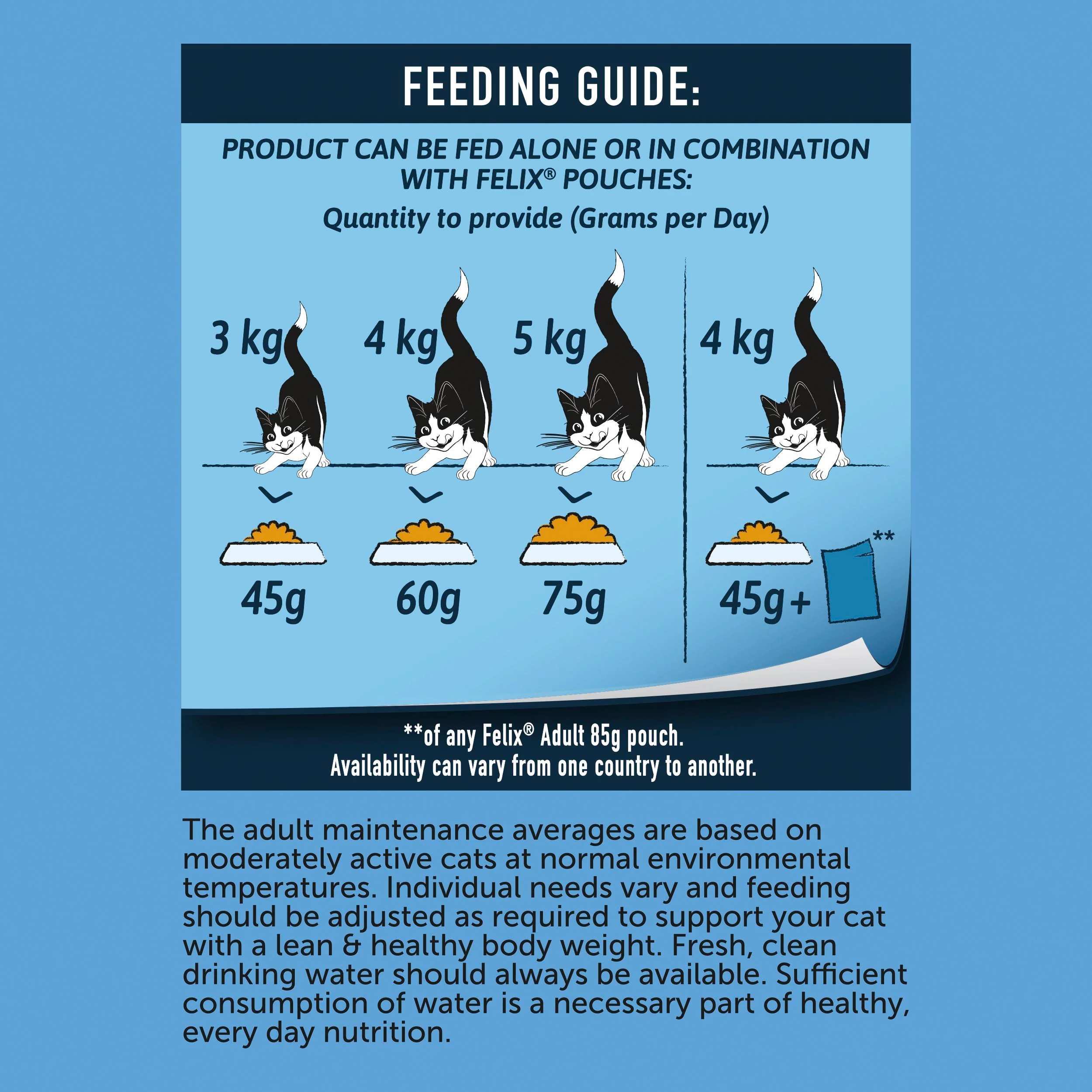Felix Doubly Delicious Beef Chicken & Vegetables Dry Cat Food - Image 3