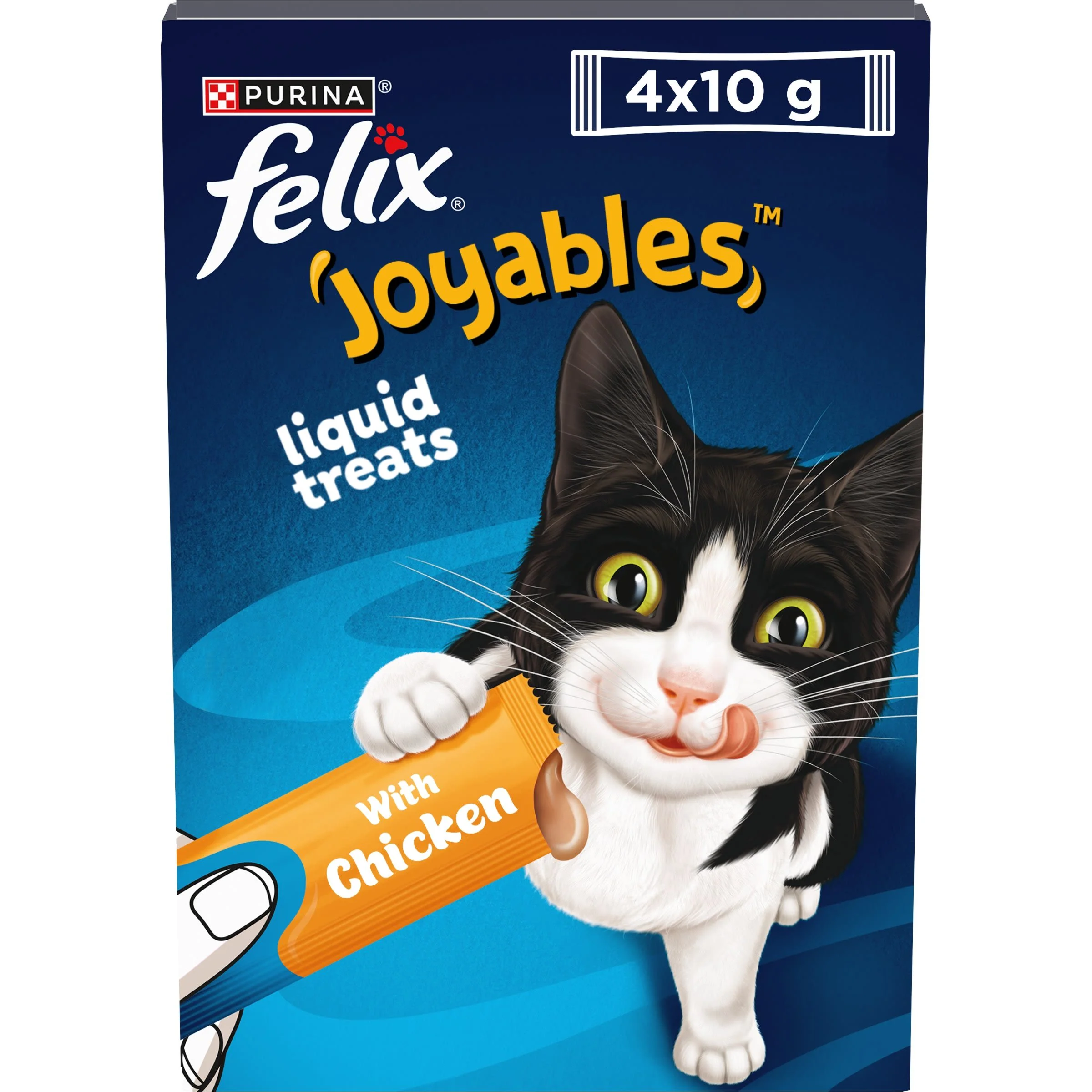 Felix Joyables Liquid with Chicken Cat Treats - Image 2