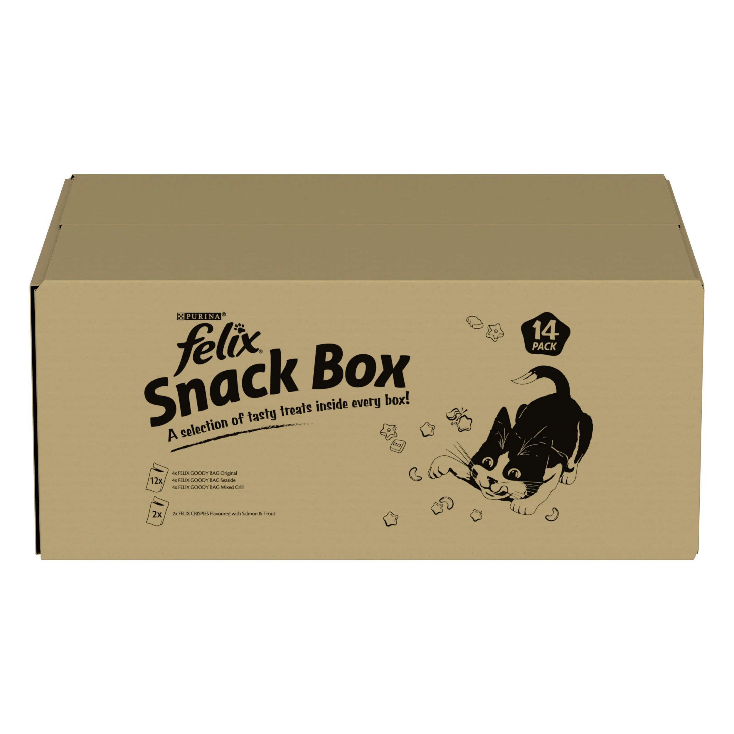 Felix Mixed Snack Box Adult Cat Treats - Image 2