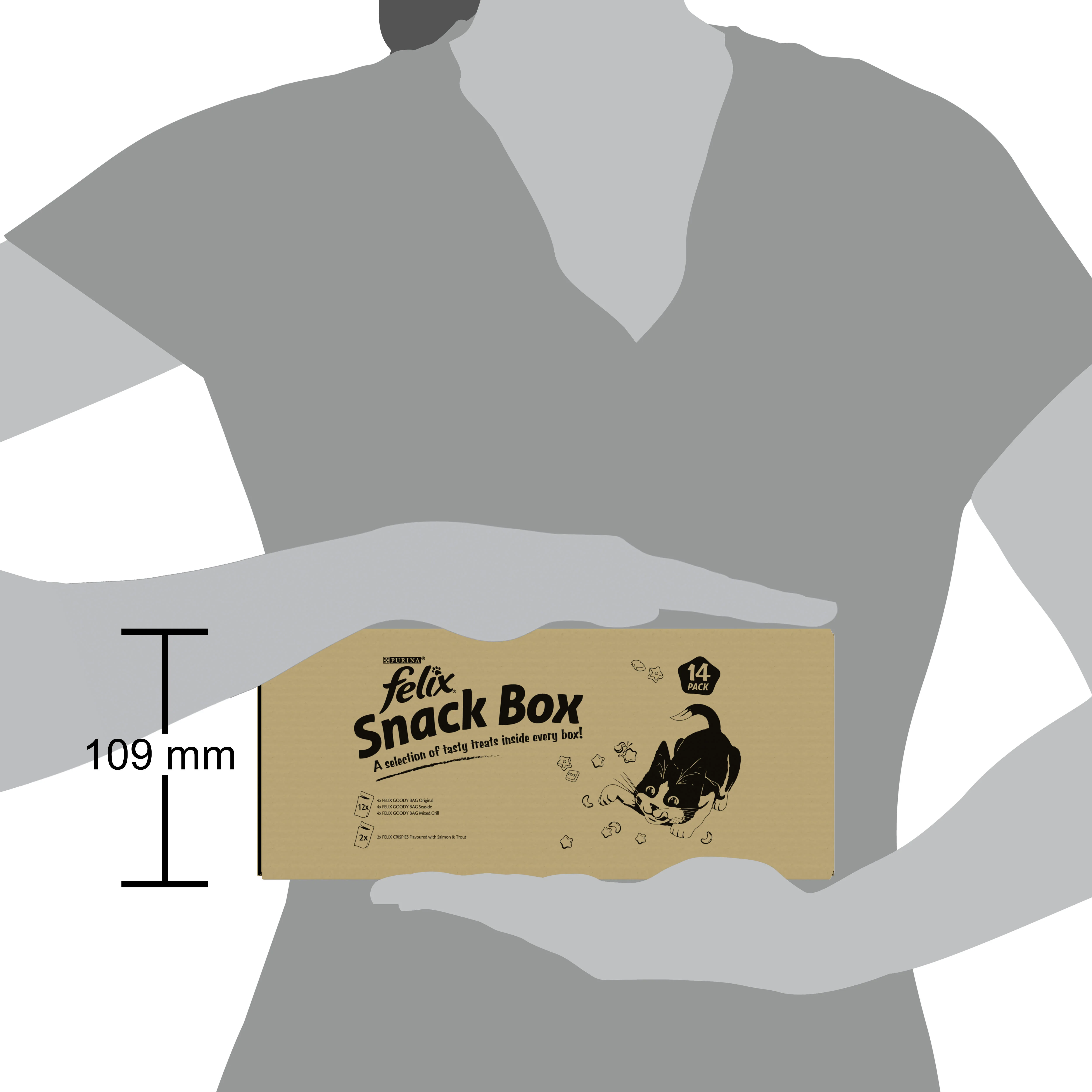 Felix Mixed Snack Box Adult Cat Treats - Image 6