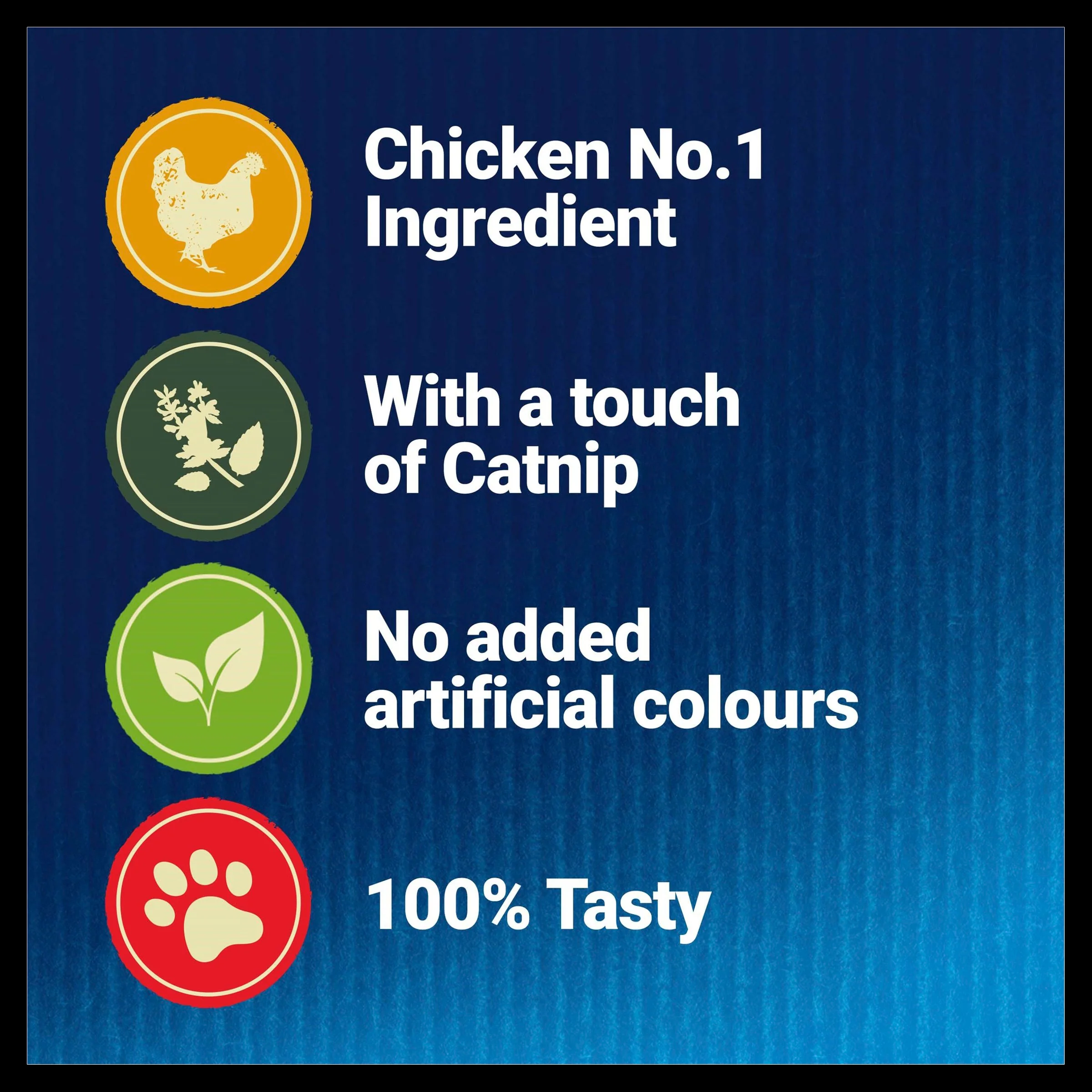 Felix Naturally Delicious Adult Cat Treats - Chicken & Catnip - Image 6