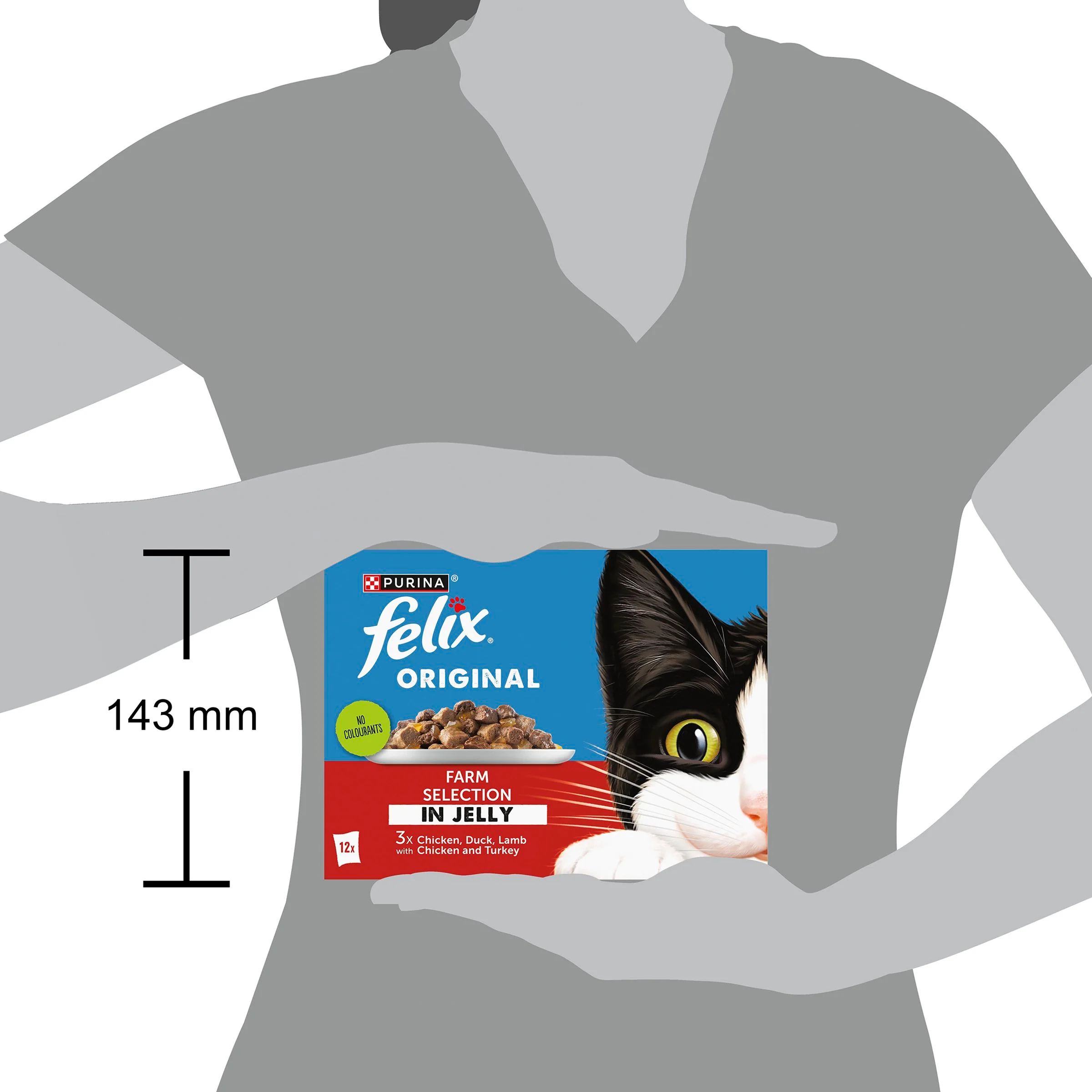 Felix Original Farm Selection in Jelly Wet Cat Food - Image 4