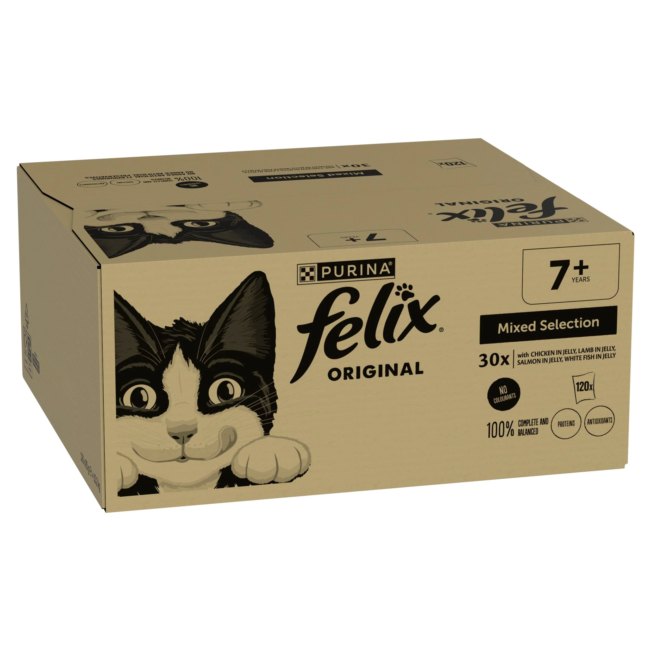 Felix Original Senior 7+ Mixed Selection in Jelly Wet Cat Food - Image 2