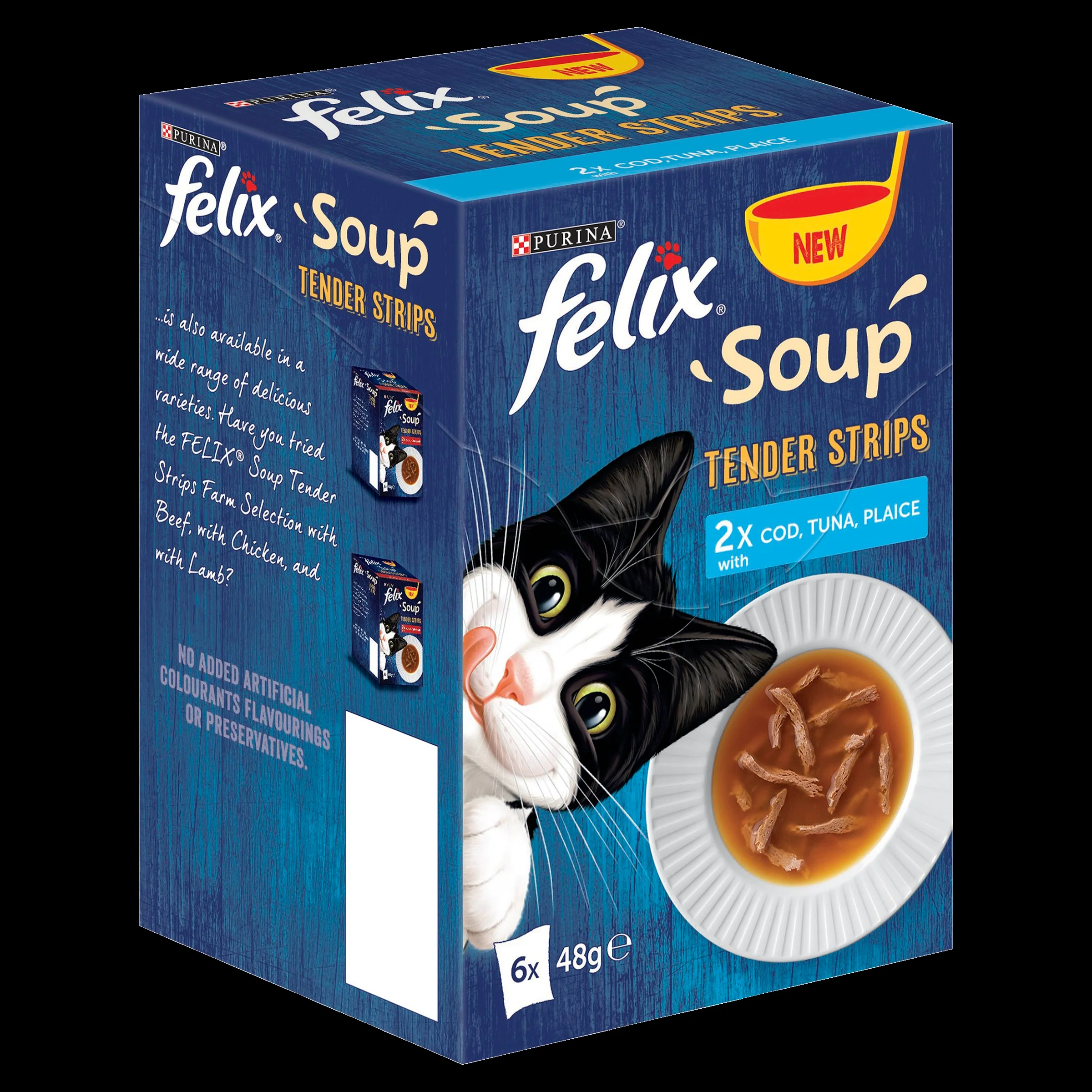 Felix Soup Adult Wet Cat Food - Fish Selection - Image 2