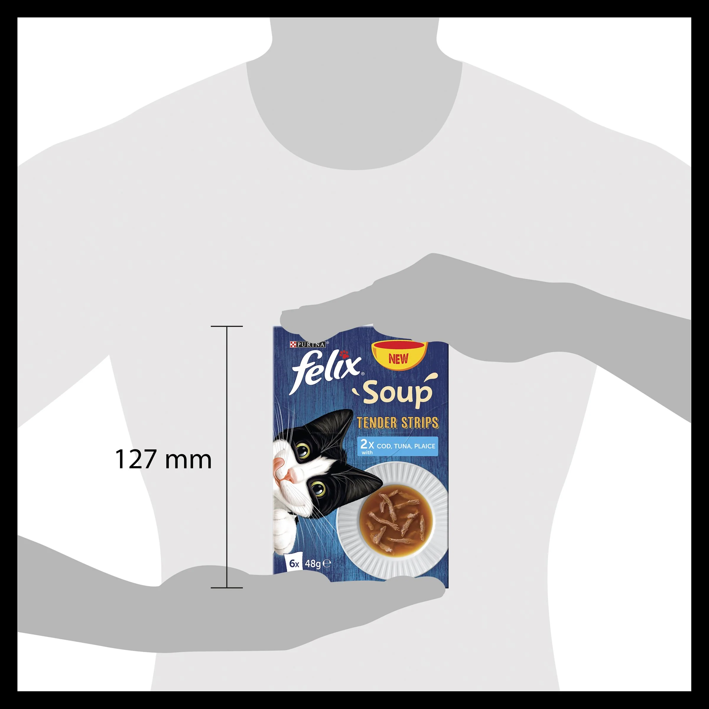 Felix Soup Adult Wet Cat Food - Fish Selection - Image 3