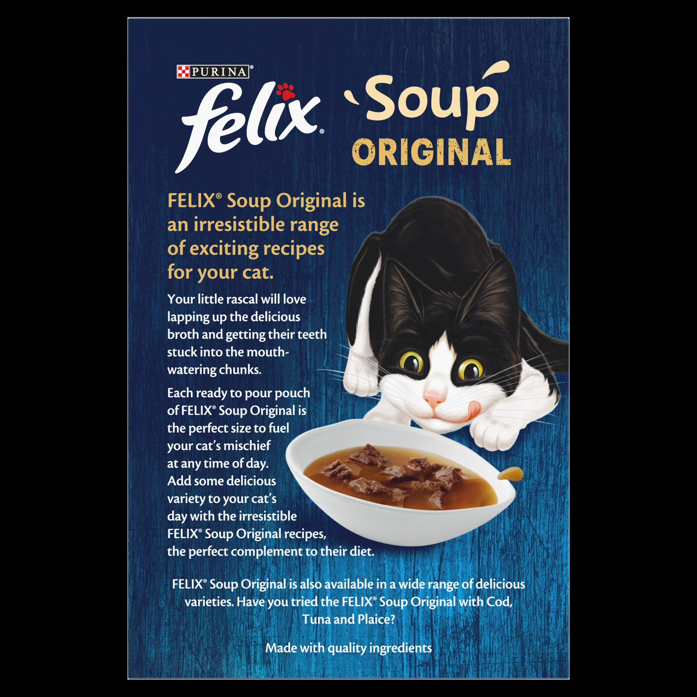 Felix Soup Farm Selection Chicken, Beef and Lamb Wet Cat Food - Image 5