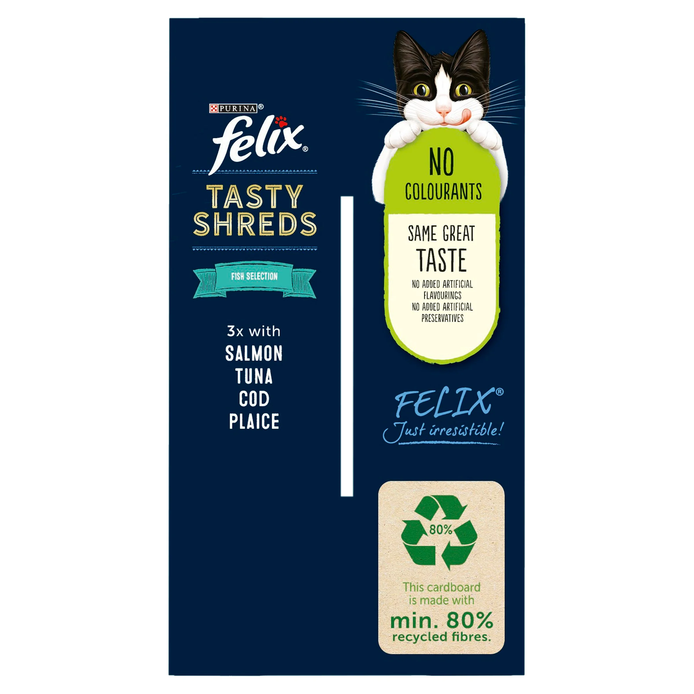 Felix Tasty Shreds Adult Wet Cat Food - Fish Selection in Gravy - Image 6
