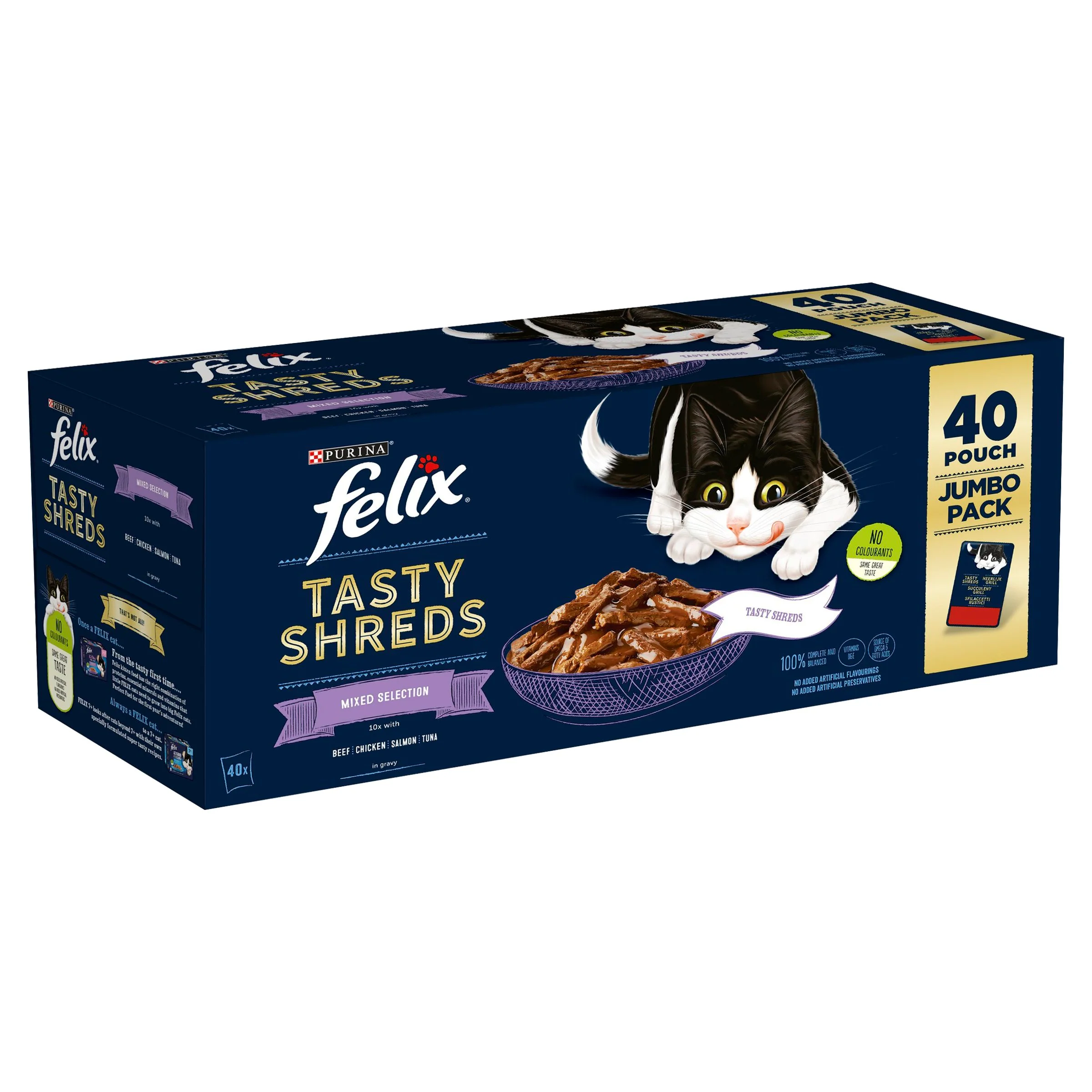 Felix Tasty Shreds Mixed Selection in Gravy Cat Food - Image 10