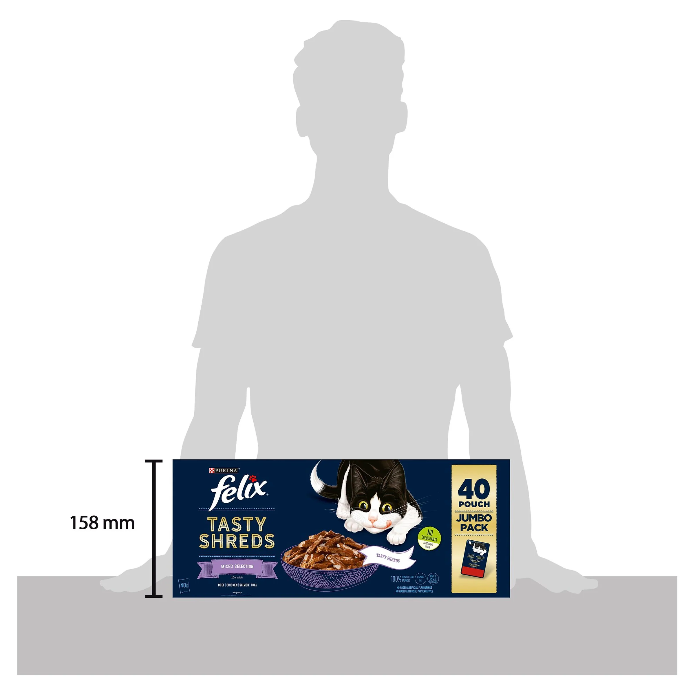 Felix Tasty Shreds Mixed Selection in Gravy Cat Food - Image 11