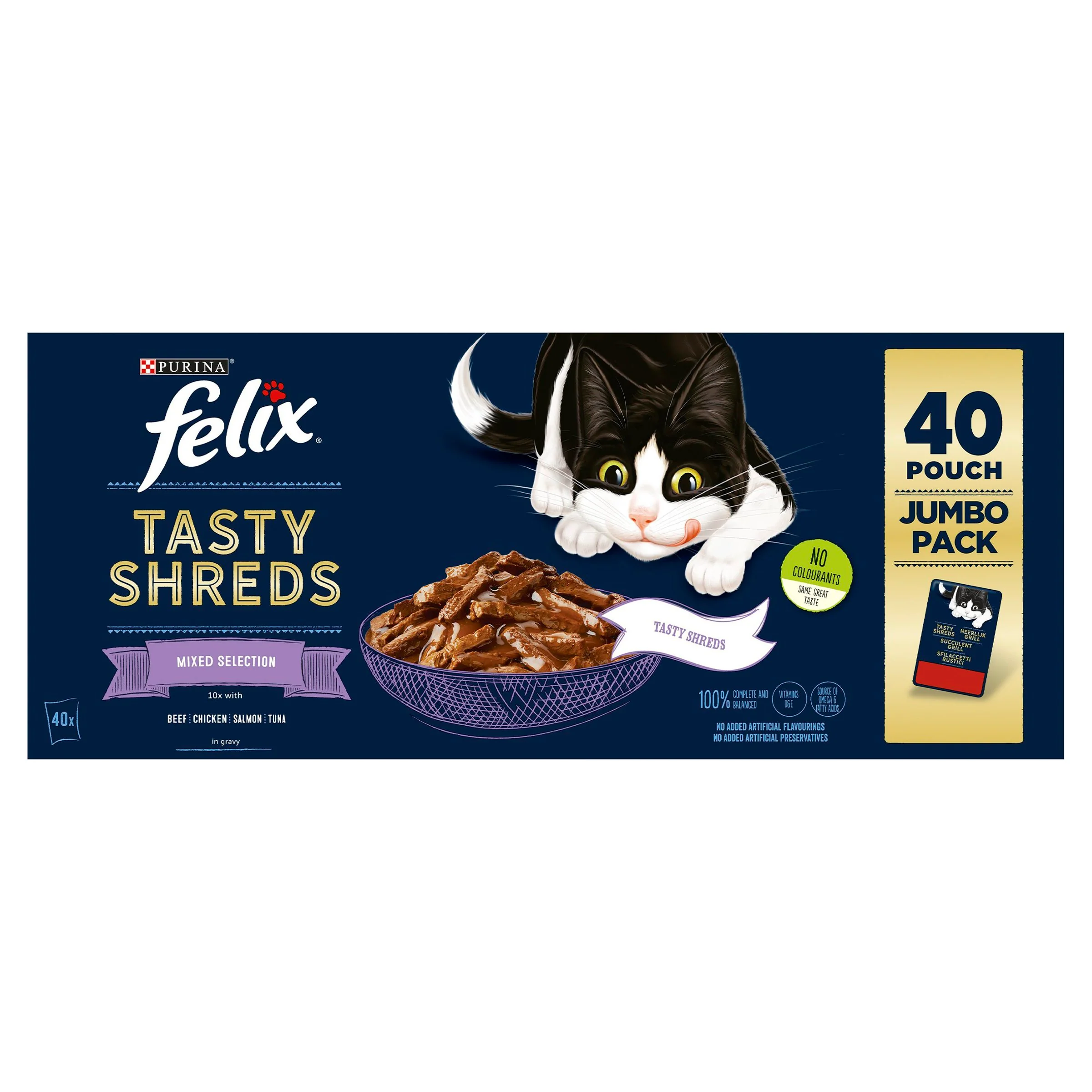 Felix Tasty Shreds Mixed Selection in Gravy Cat Food - Image 8