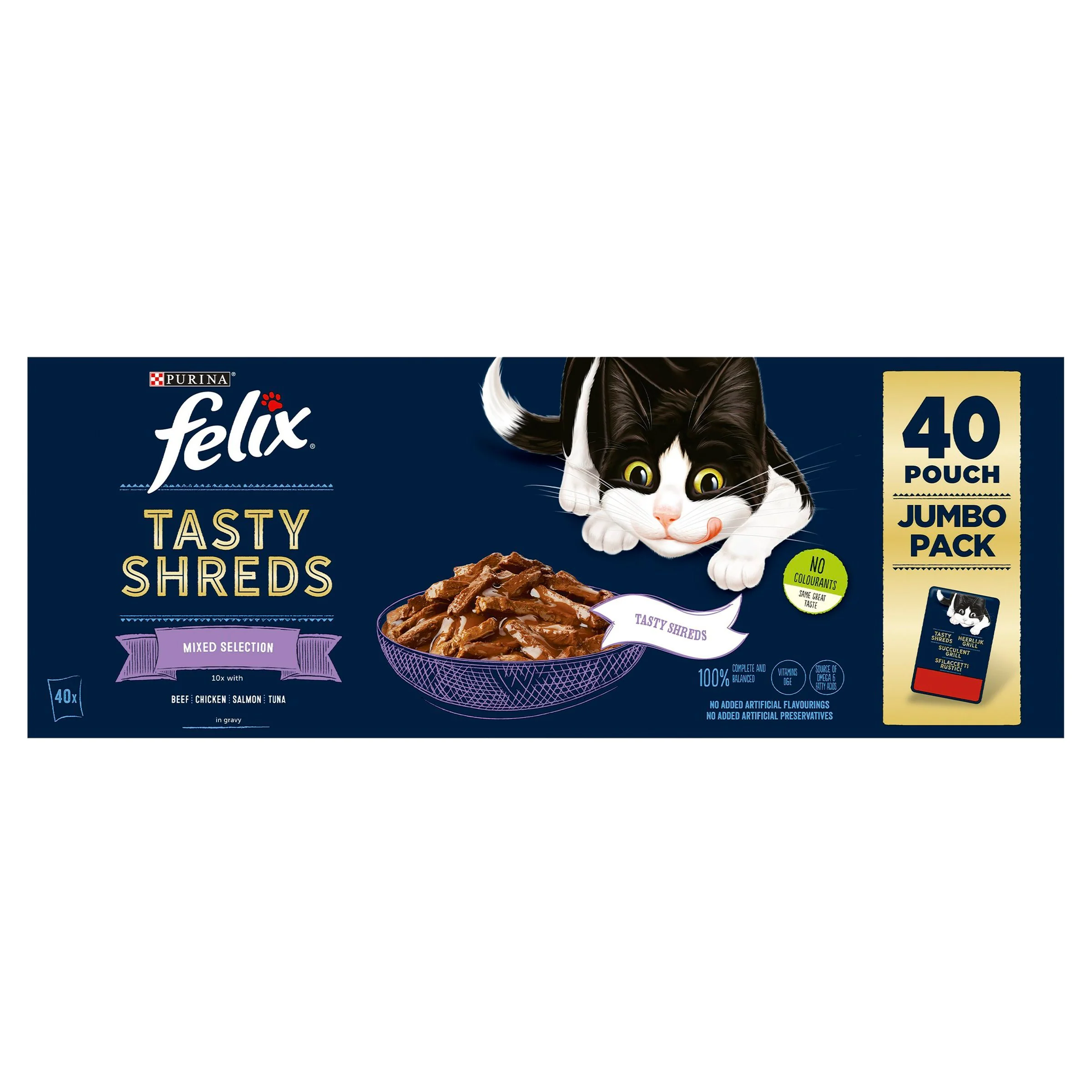Felix Tasty Shreds Mixed Selection in Gravy Cat Food - Image 9