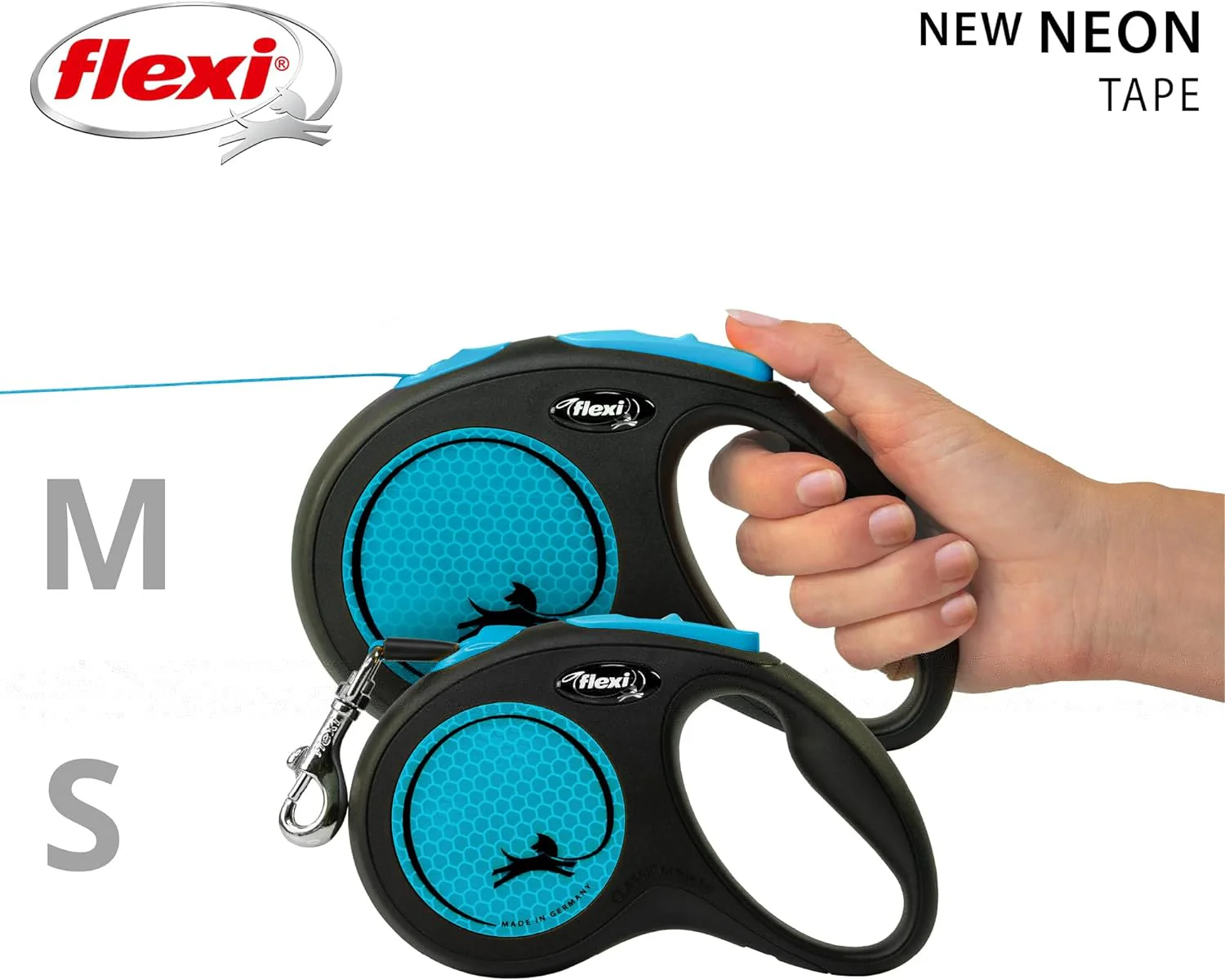 Flexi New Neon Medium Dog Tape 5 Meters - Image 5