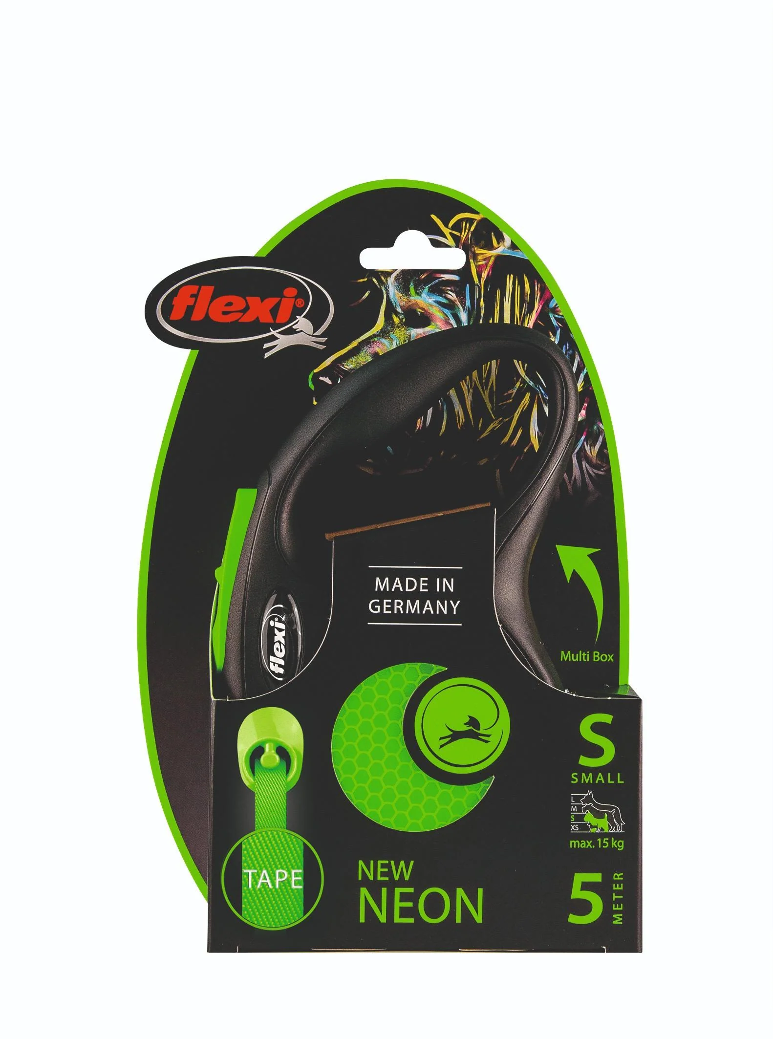 Flexi New Neon Tape in Green - Image 2