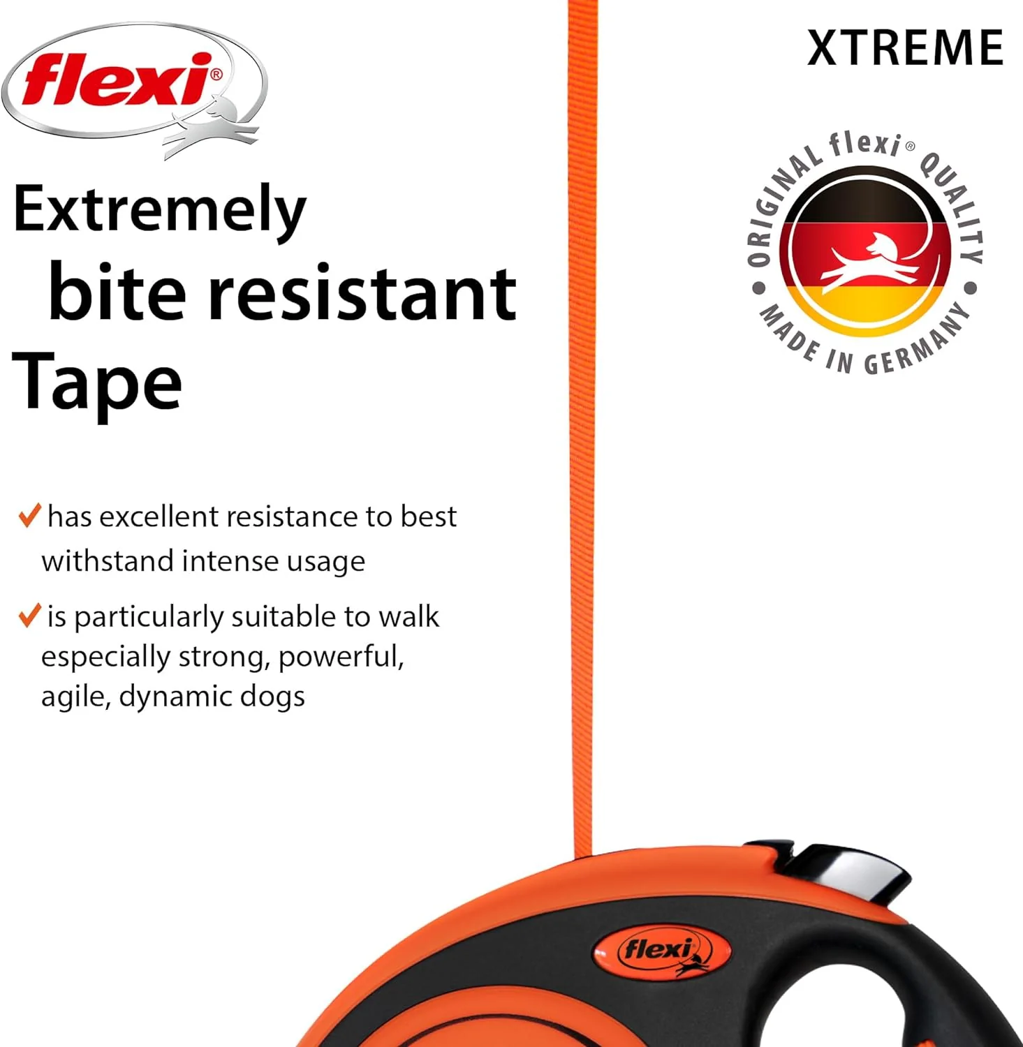 Flexi Xtreme Dog Lead 8m Tape - Image 3