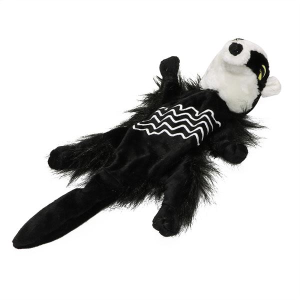 Forest Critters Plush & Soft Badger No Stuffing Dog Toy - Image 2