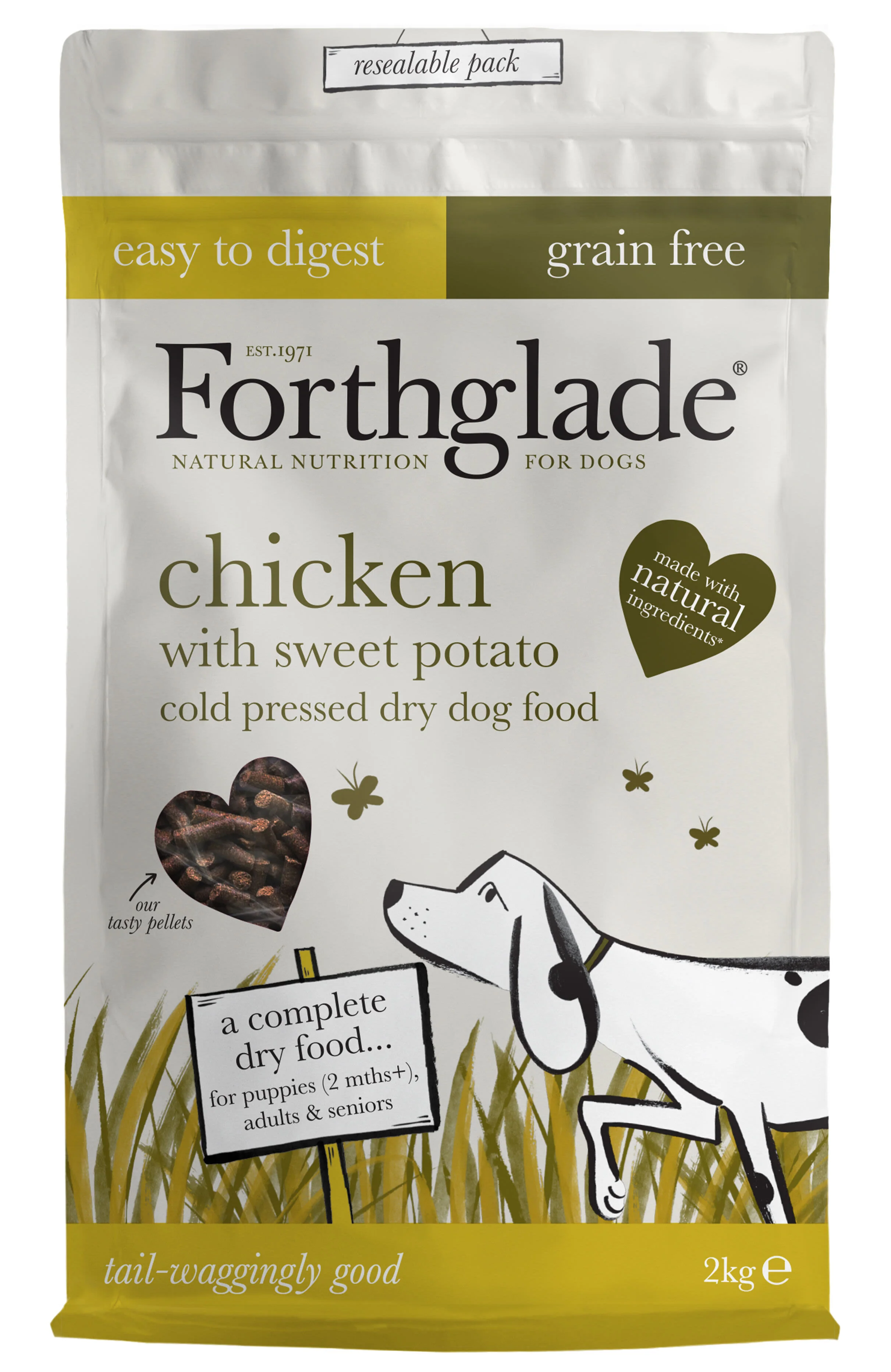 Forthglade Cold Pressed No Grain Chicken & Veg - Image 2