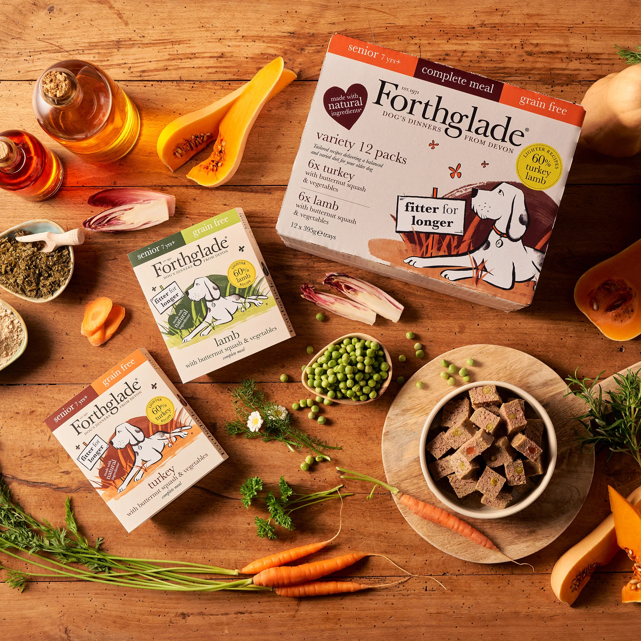 Forthglade Complete Meal Grain-free Senior Wet Dog Food - Variety Pack - Image 4