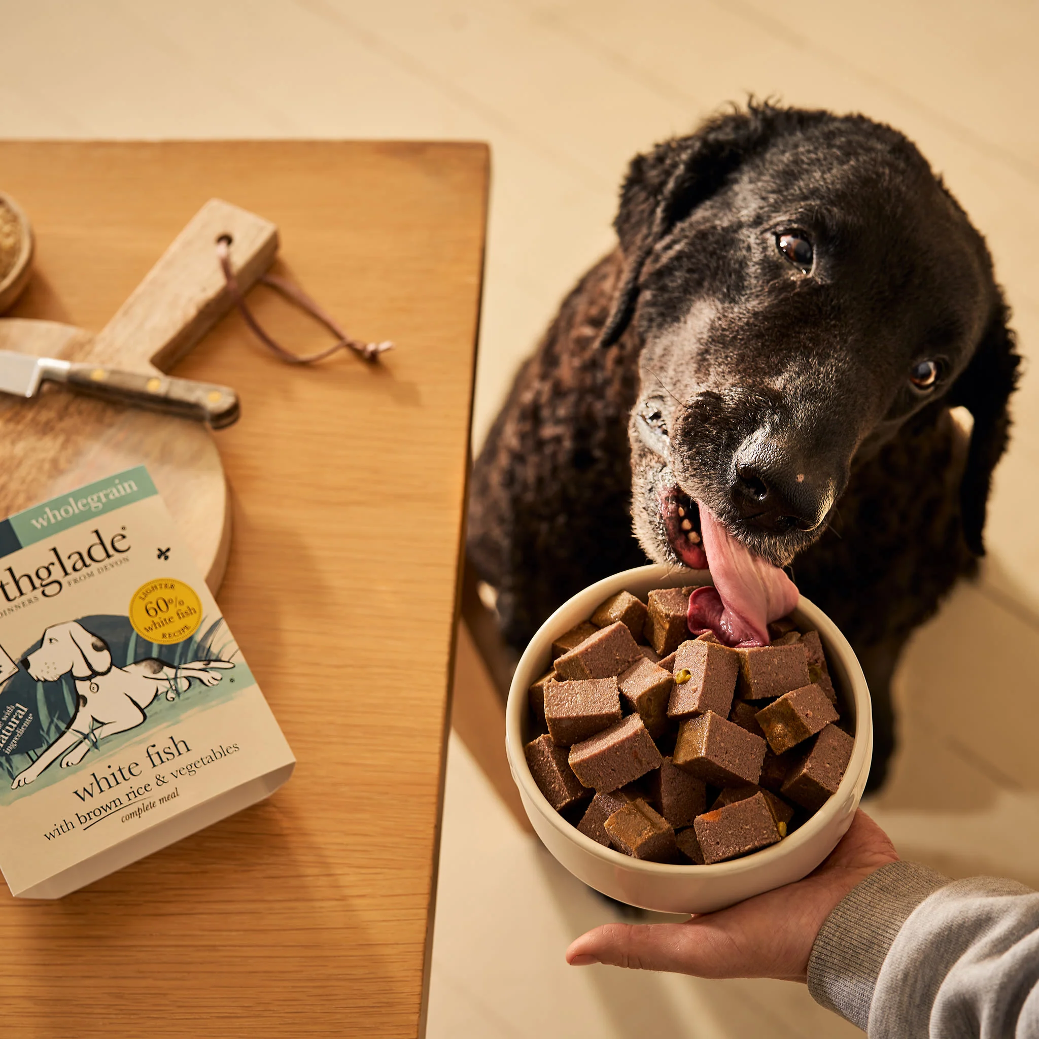 Forthglade Complete Meal Wholegrain Senior Wet Dog Food - White Fish with Brown rice & Vegetables - Image 7