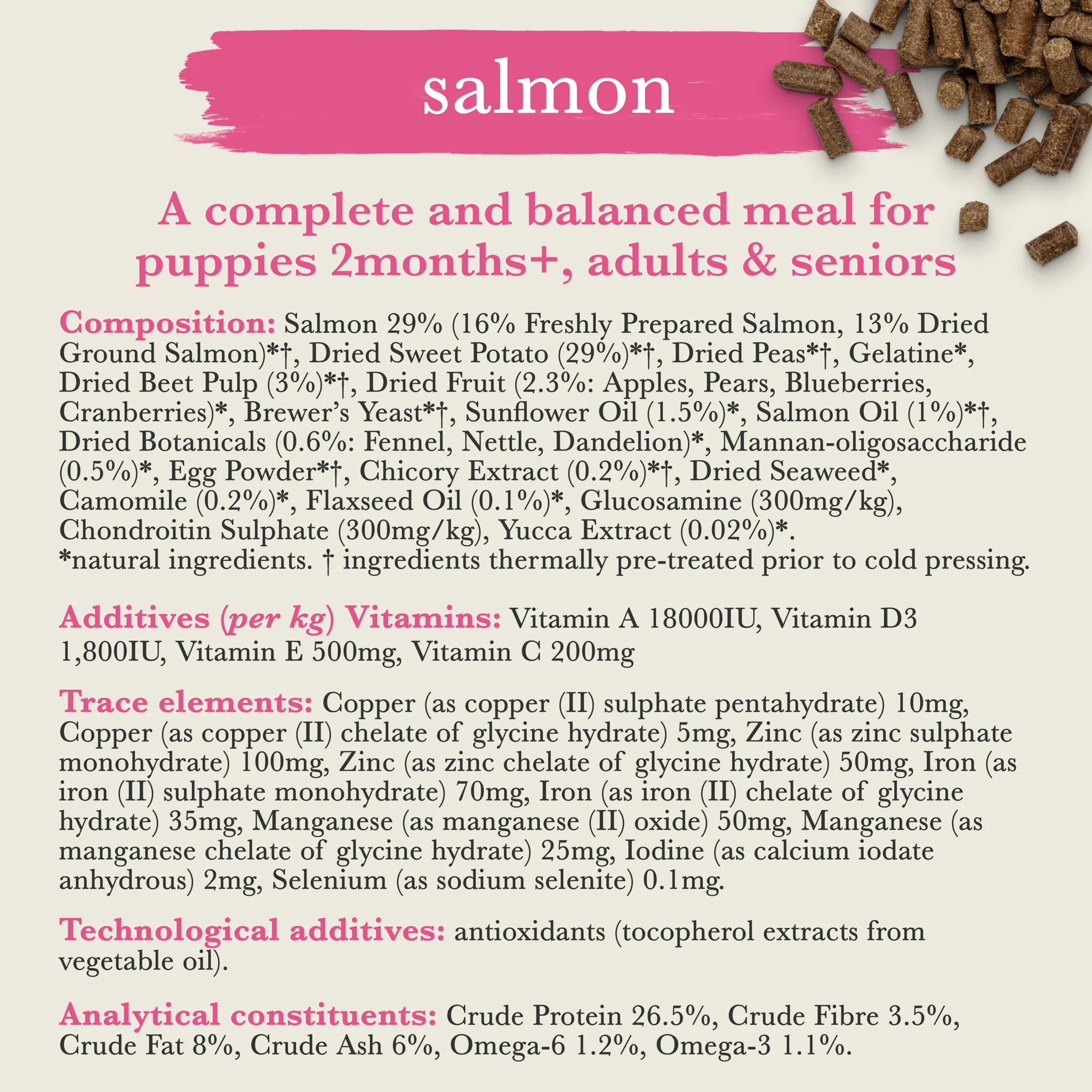 ForthgladeĀ Complete Natural Cold Pressed Dry Dog Food - Salmon with Sweet Potato - Image 6