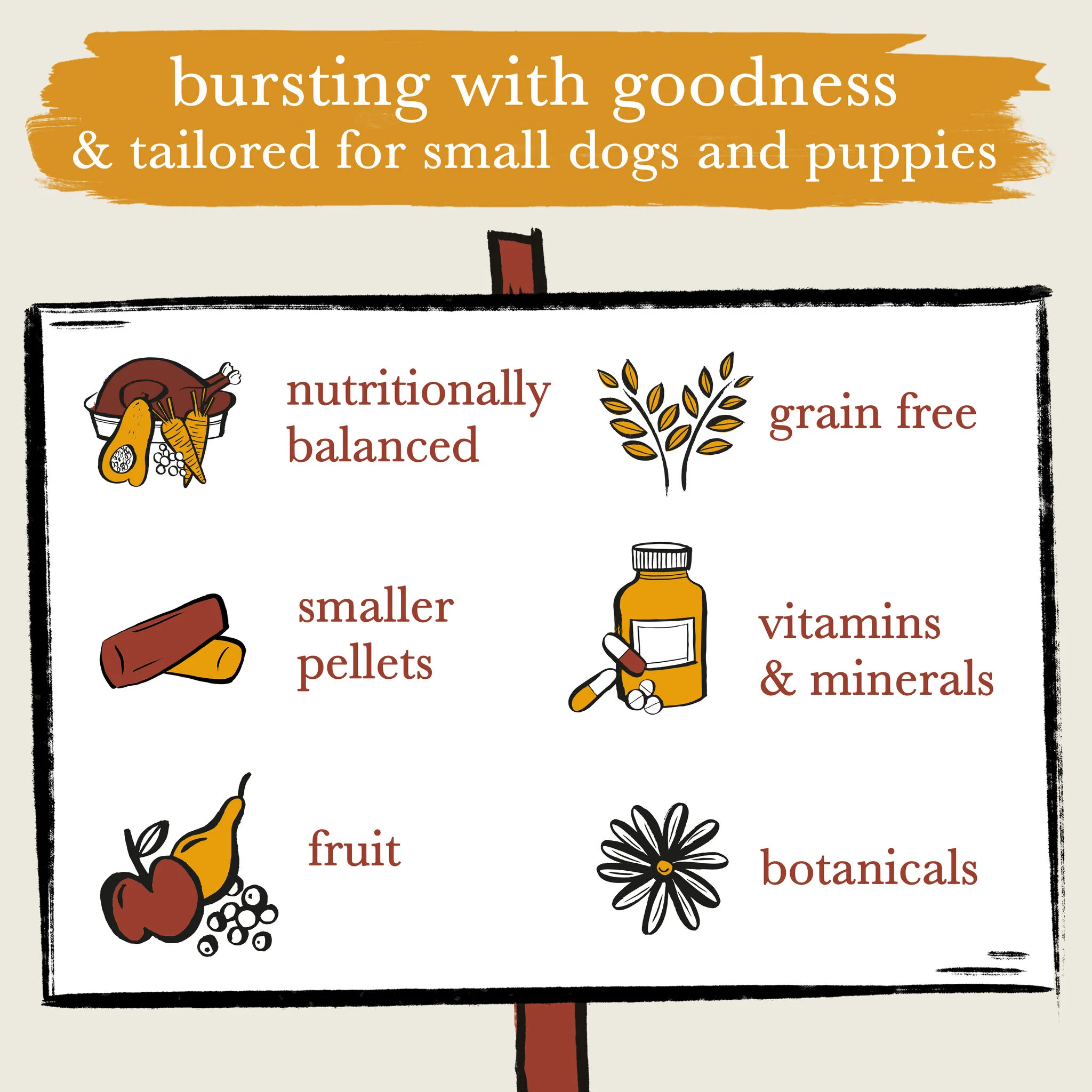 ForthgladeĀ Complete Natural Cold Pressed Small Dry Dog Food - Turkey with Sweet Potato - Image 4