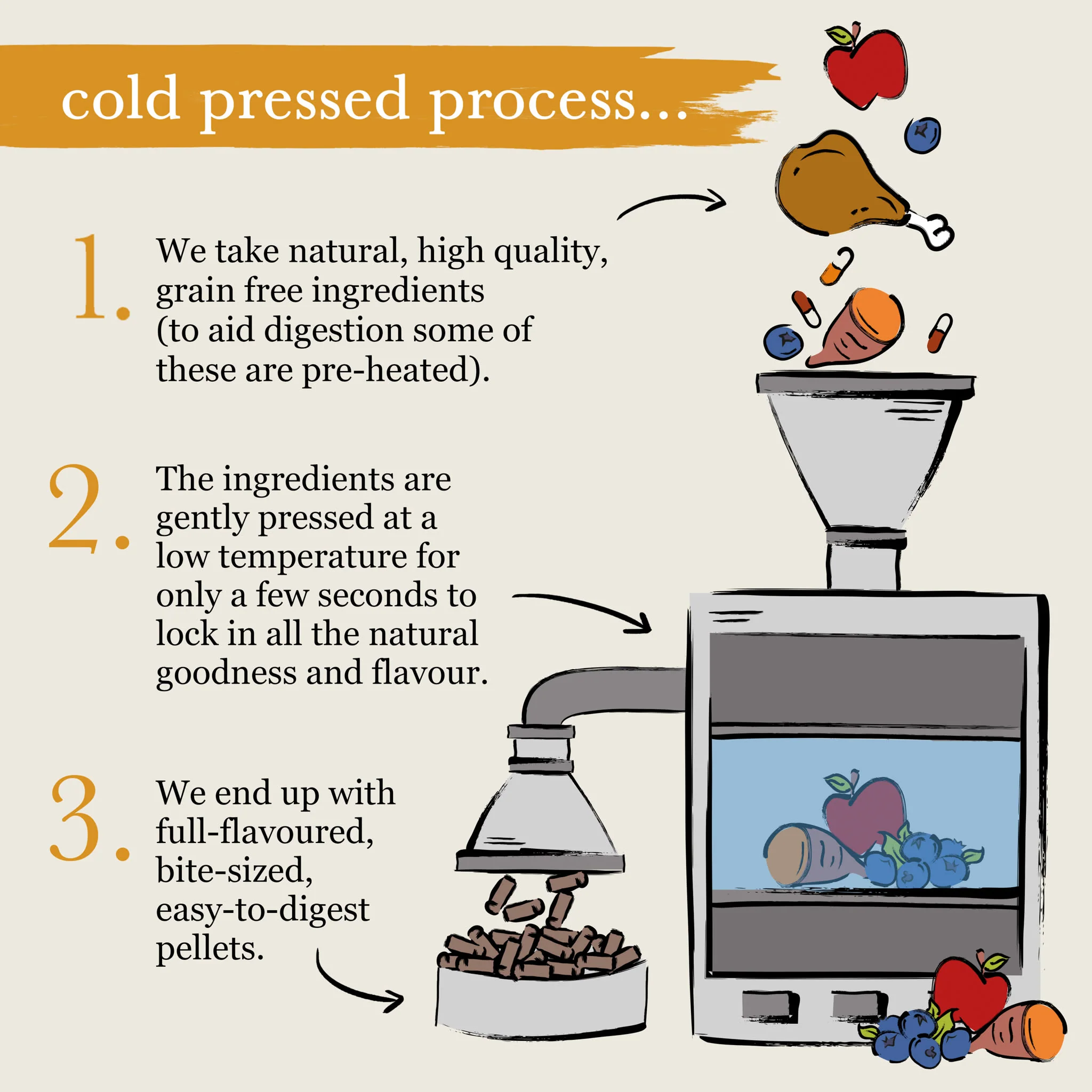 ForthgladeĀ Complete Natural Cold Pressed Small Dry Dog Food - Turkey with Sweet Potato - Image 7