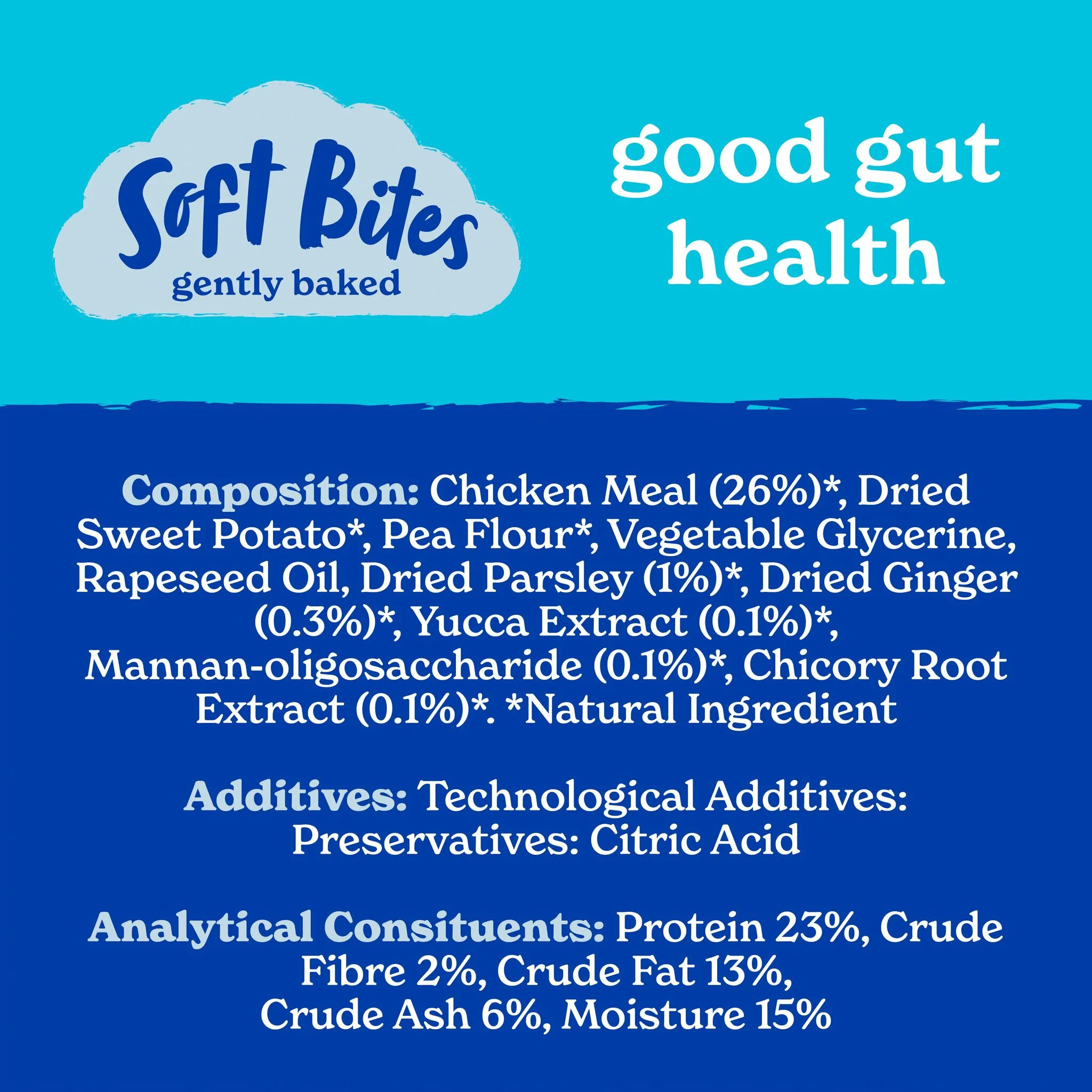 Forthglade Functional Digestive Health Natural Soft Bites Dog Treats - Ginger, Parsley & Chicory - Image 3