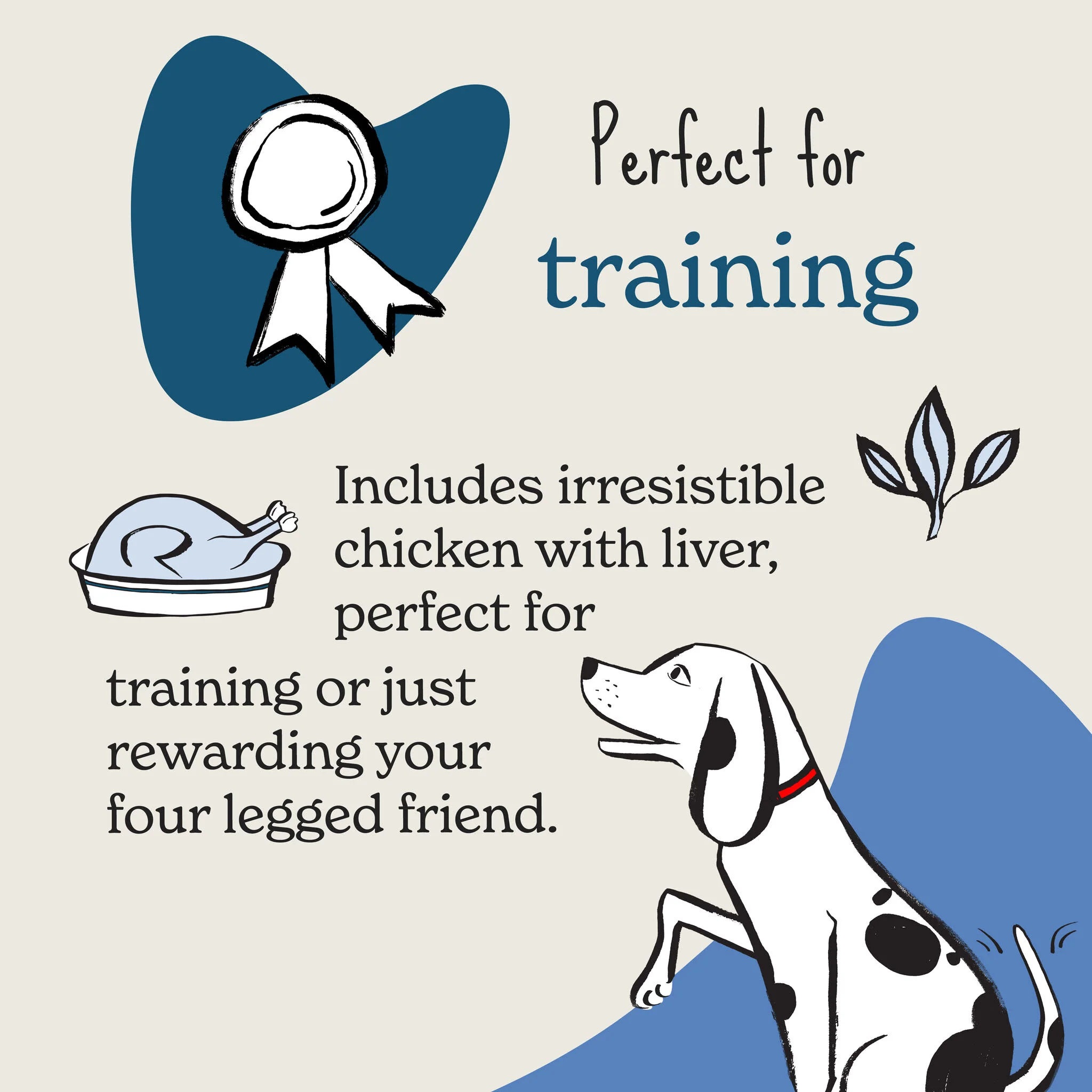 Forthglade Functional Rewards Training Natural Soft Bites Dog Treats - Chicken with Liver - Image 4