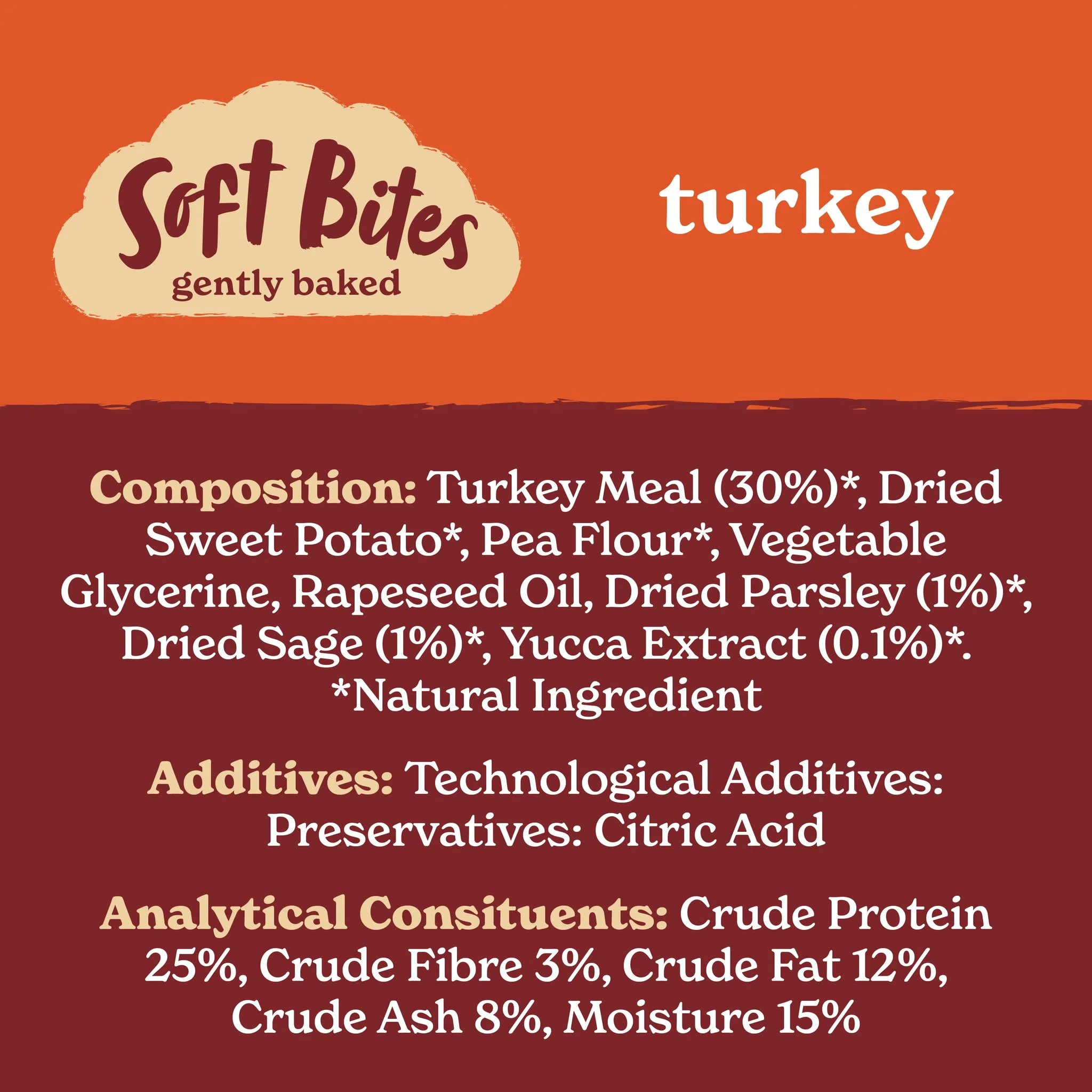 Forthglade Natural Soft Bites Dog Treats - Turkey - Image 3