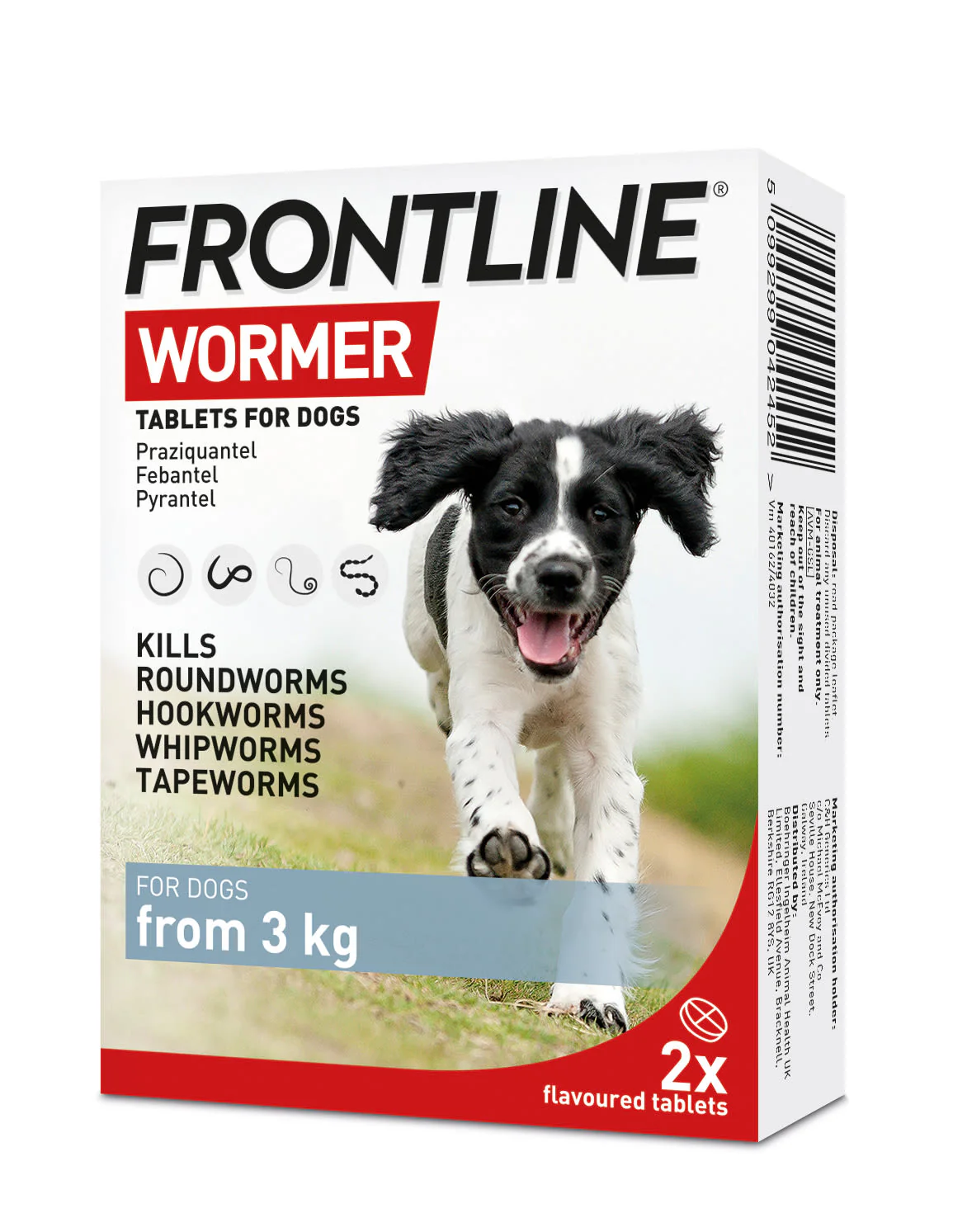 Frontline Wormer Flavoured Tablets for Dogs - Image 2