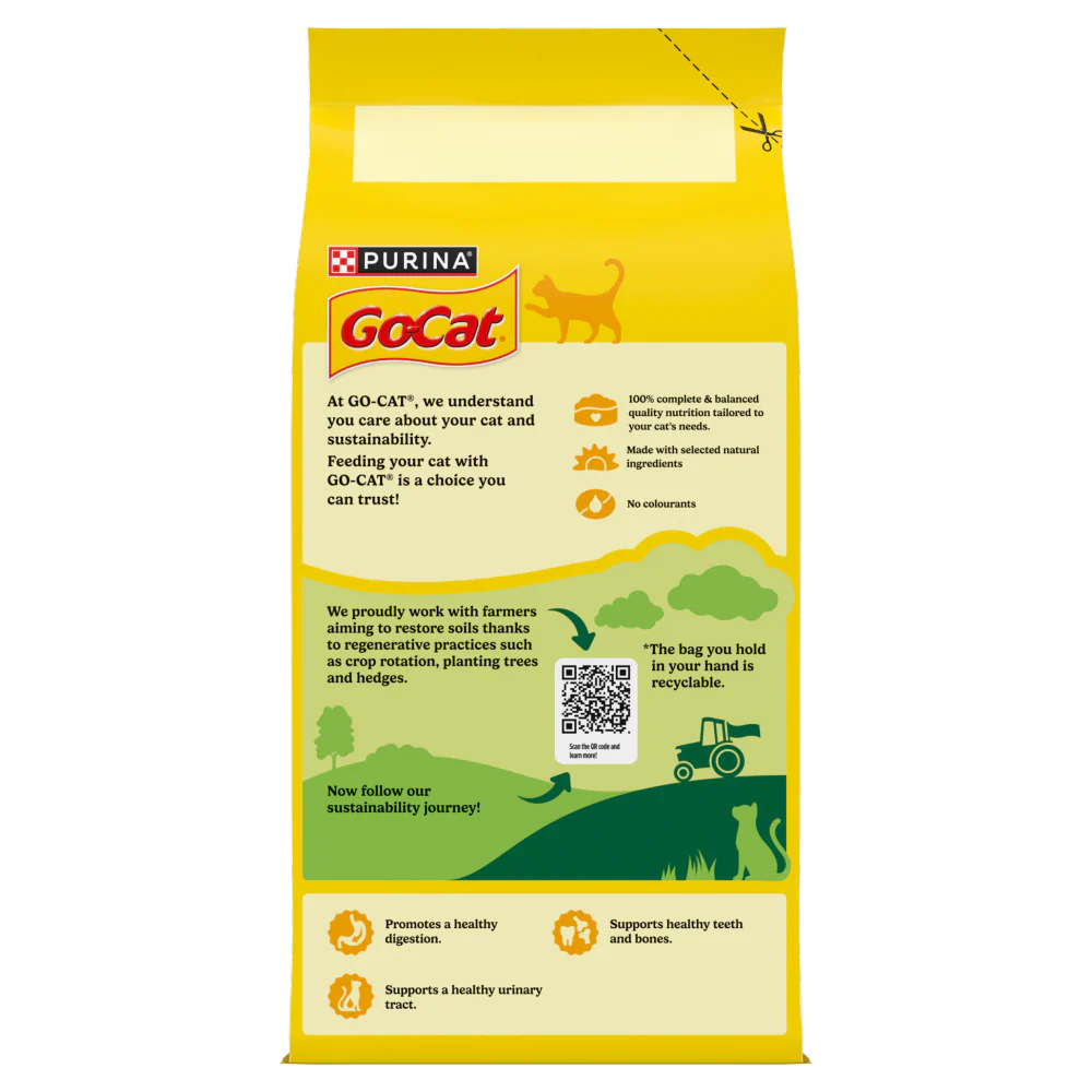Go-Cat Adult Dry Cat Food - Herring & Vegetable - Image 11