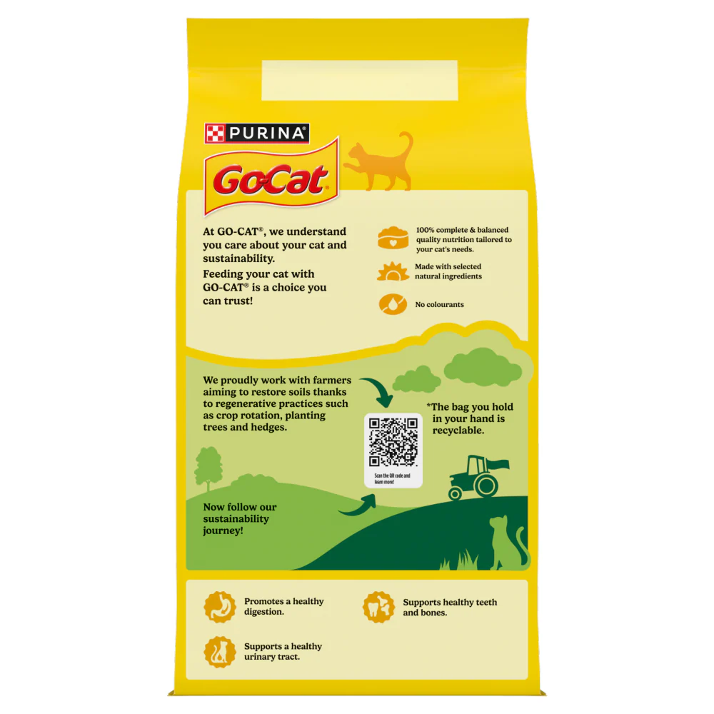 Go-Cat Adult Dry Cat Food - Herring & Vegetable - Image 12