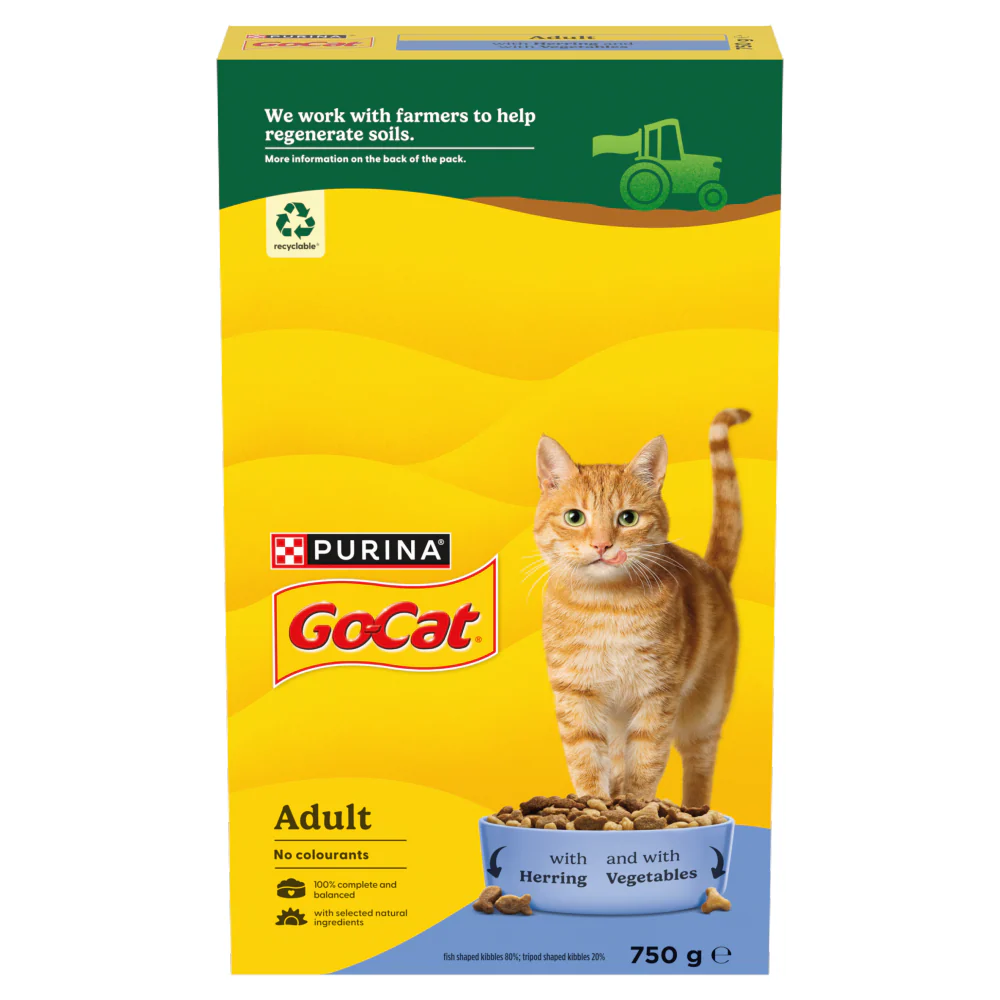 Go-Cat Adult Dry Cat Food - Herring & Vegetable - Image 18