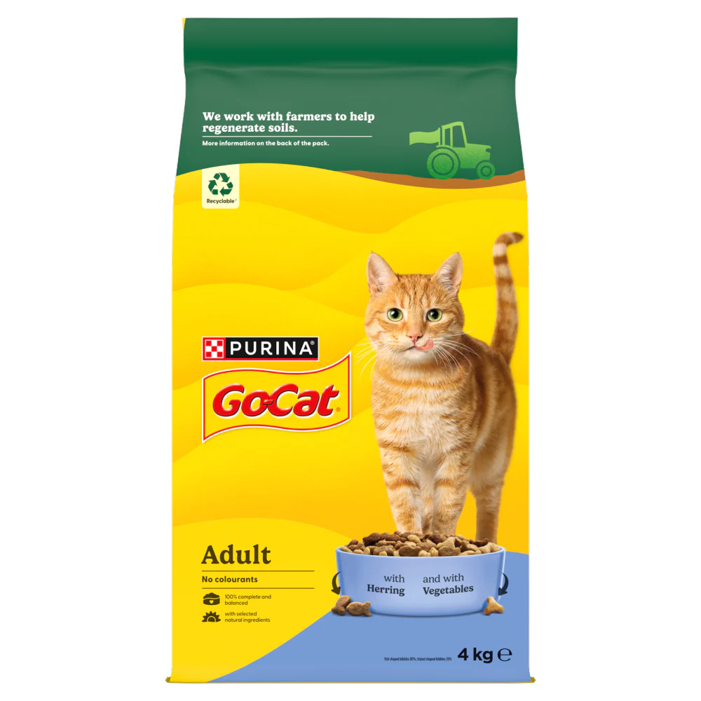 Go-Cat Adult Dry Cat Food - Herring & Vegetable - Image 20
