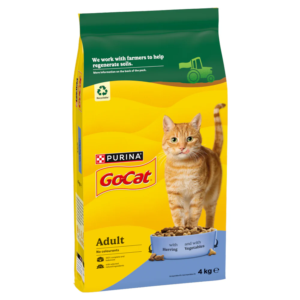 Go-Cat Adult Dry Cat Food - Herring & Vegetable - Image 6
