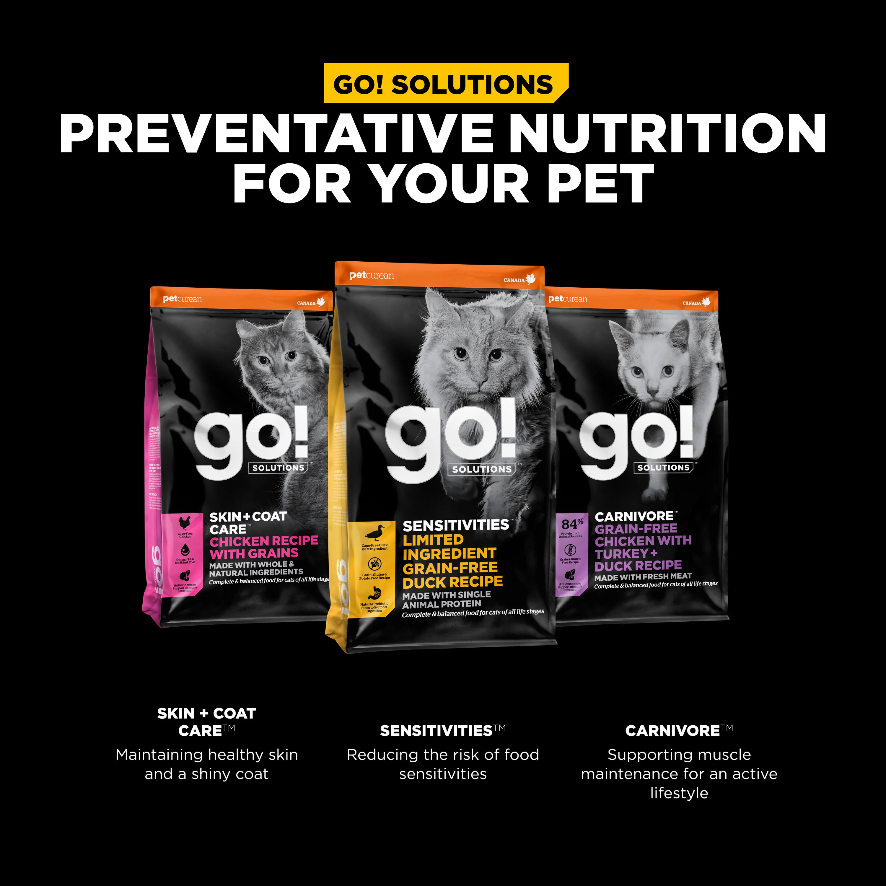 Go! Solutions Sensitivities Limited Ingredient Grain Free Duck recipe Dry Cat Food - Image 6