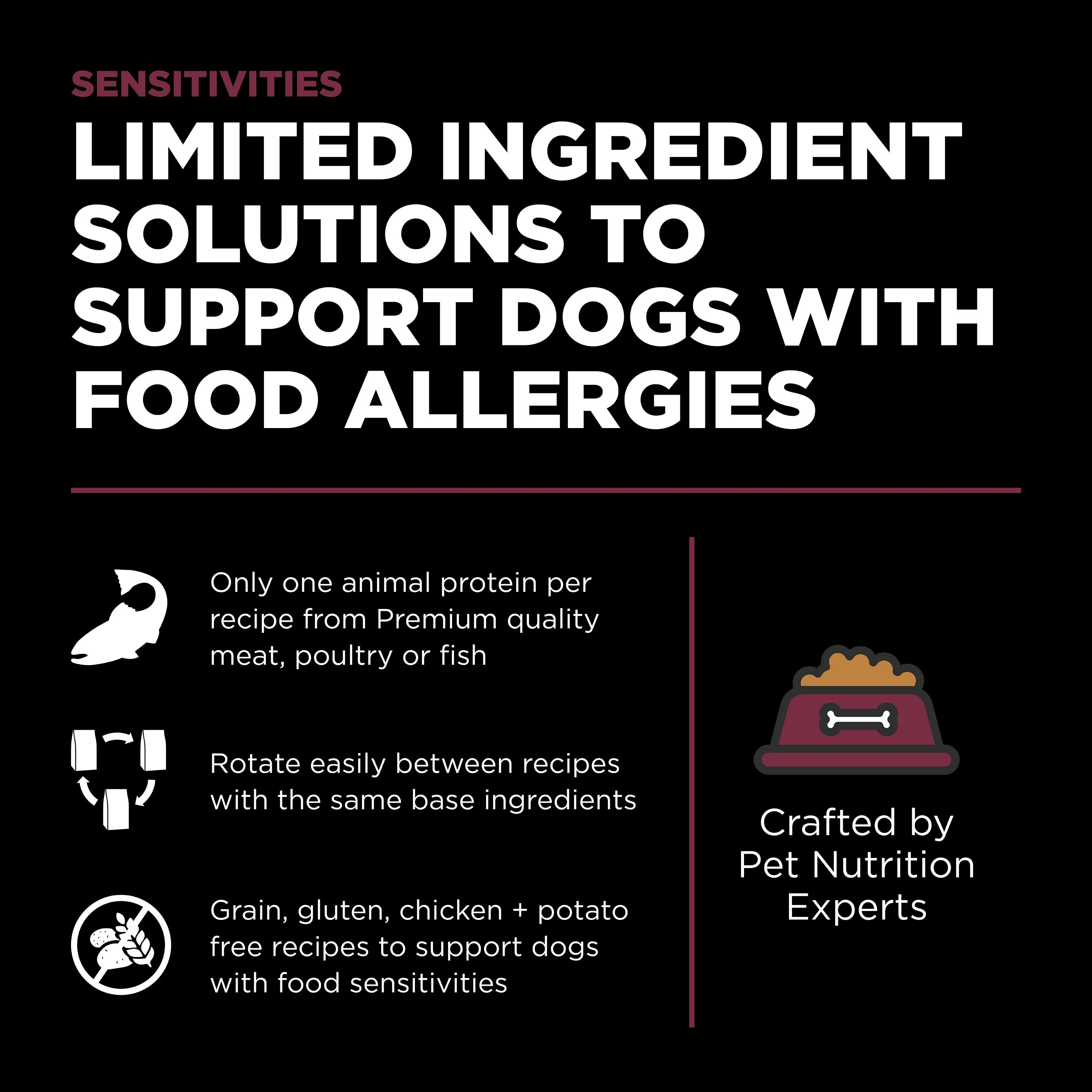 Go! Solutions Sensitivities Limited Ingredient Grain Free Lamb recipe Dry Dog Food - Image 4