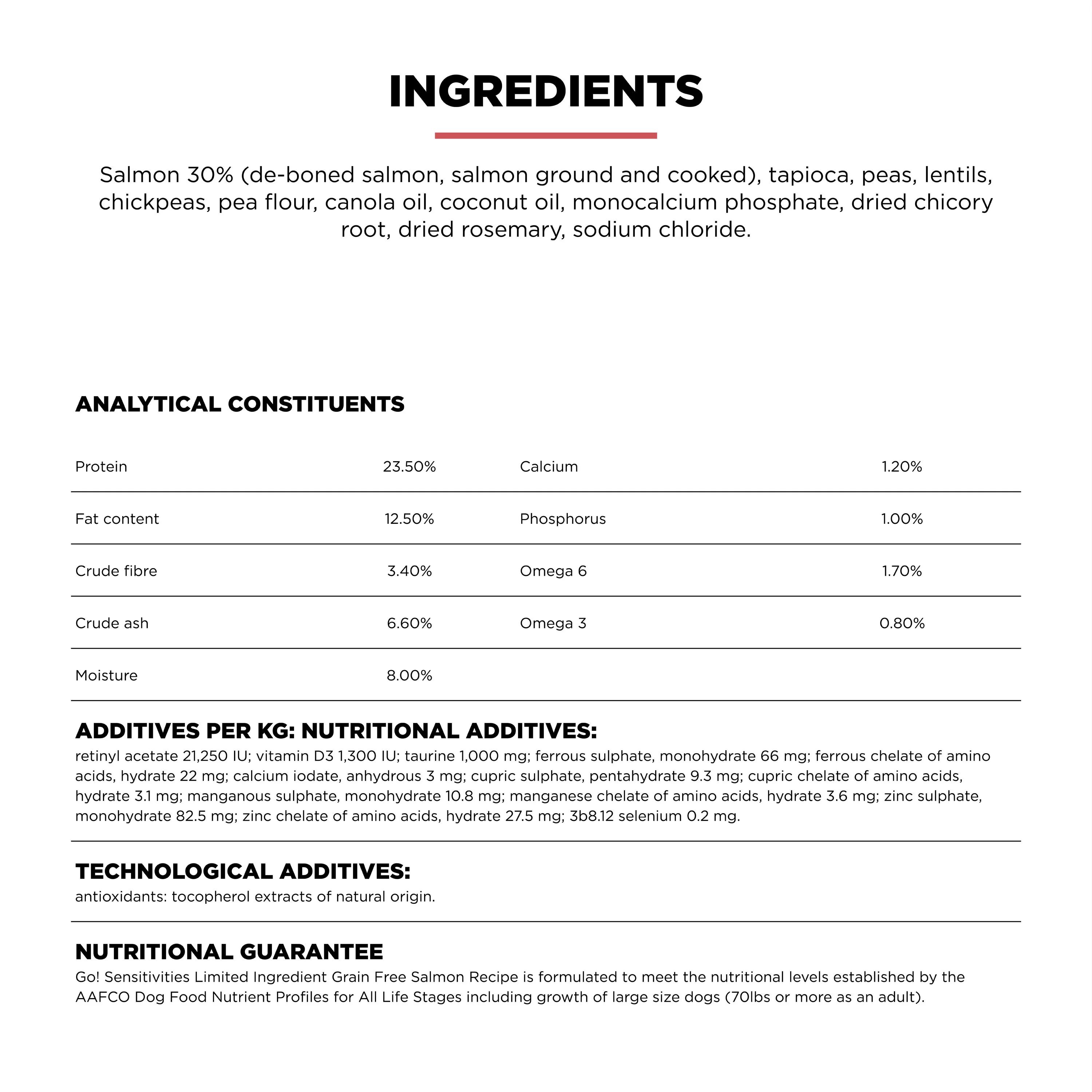 Go! Solutions Sensitivities Limited Ingredient Grain FreeĀ Salmon recipe Dry Dog Food - Image 8