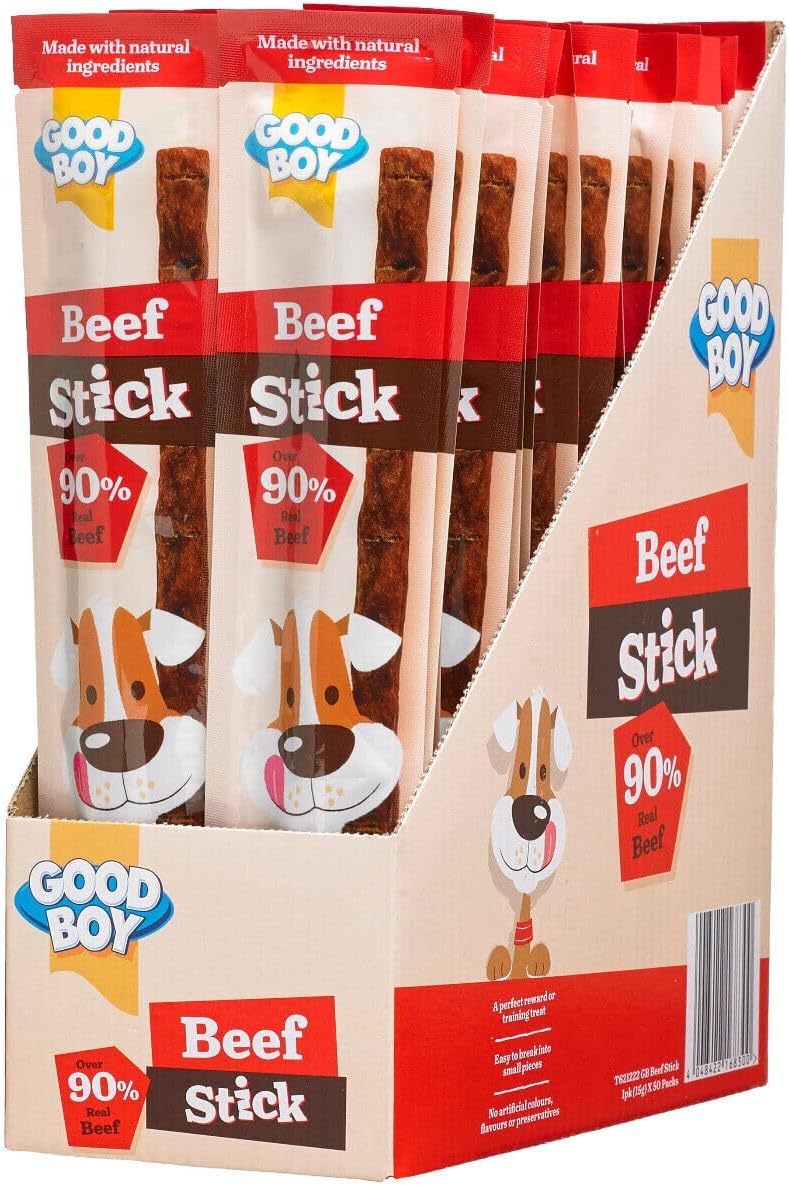 Good Boy Beef Stick Dog Treats - Image 2