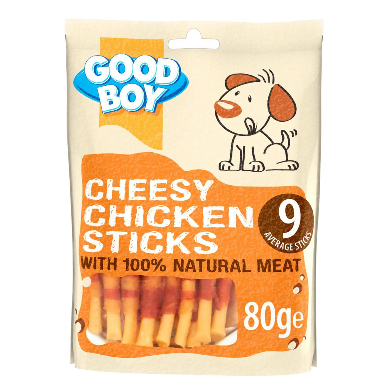 Good Boy Cheesy Chicken Sticks Dog Treat