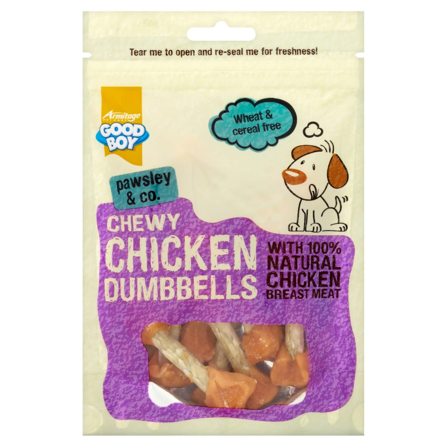 Good Boy Chicken Fillet Munchy Dumbbell Deli Treat - Image 2