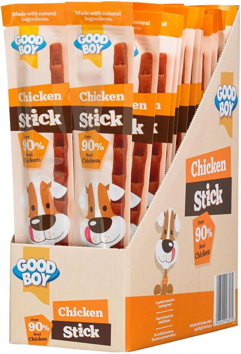 Good Boy Chicken Stick Dog Treats - Image 2