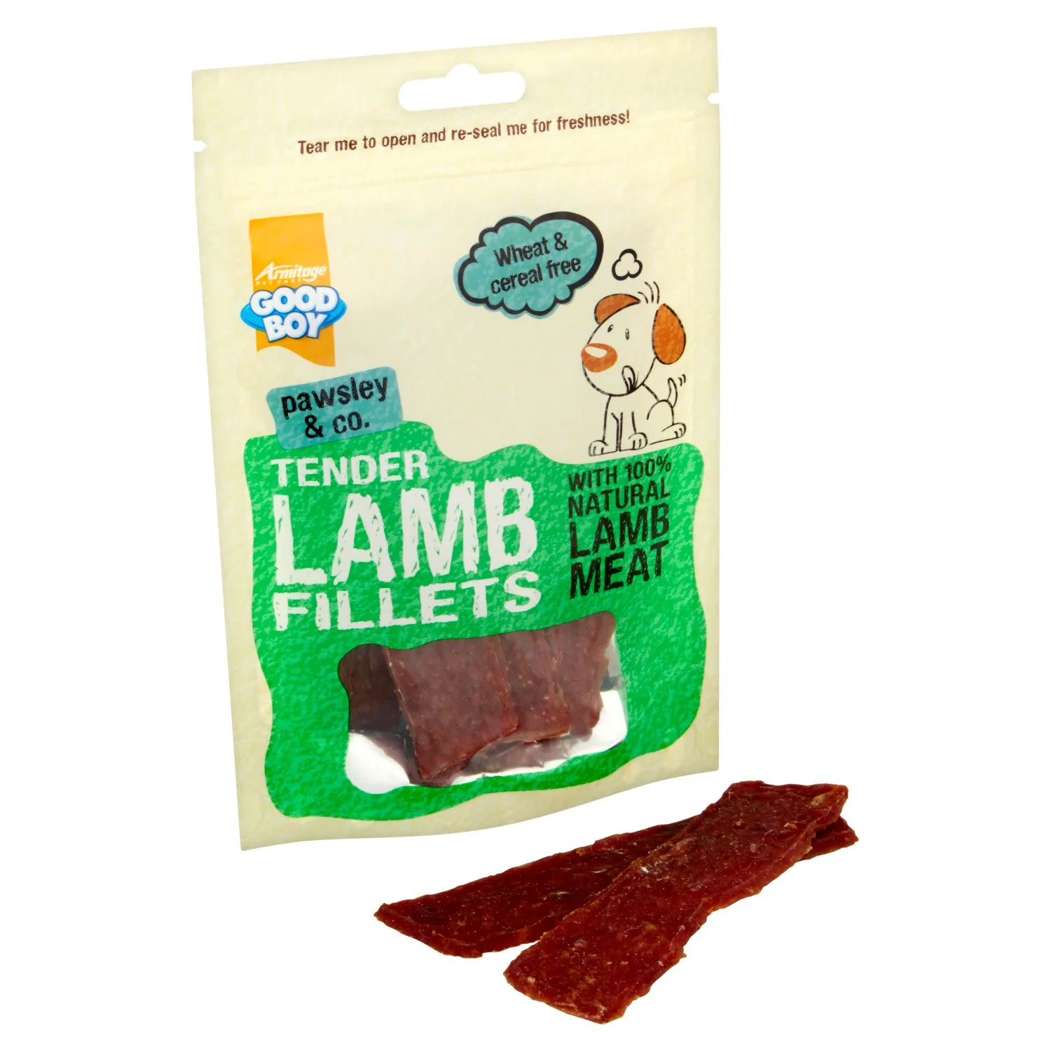 Good Boy Pawsley & Co Tender Lamb Fillets Dog Treat - Image 2