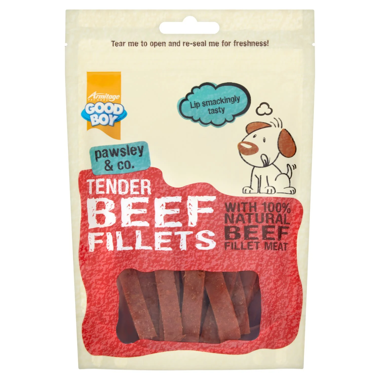 Good Boy Tender Beef Fillets Deli Treats - Image 2