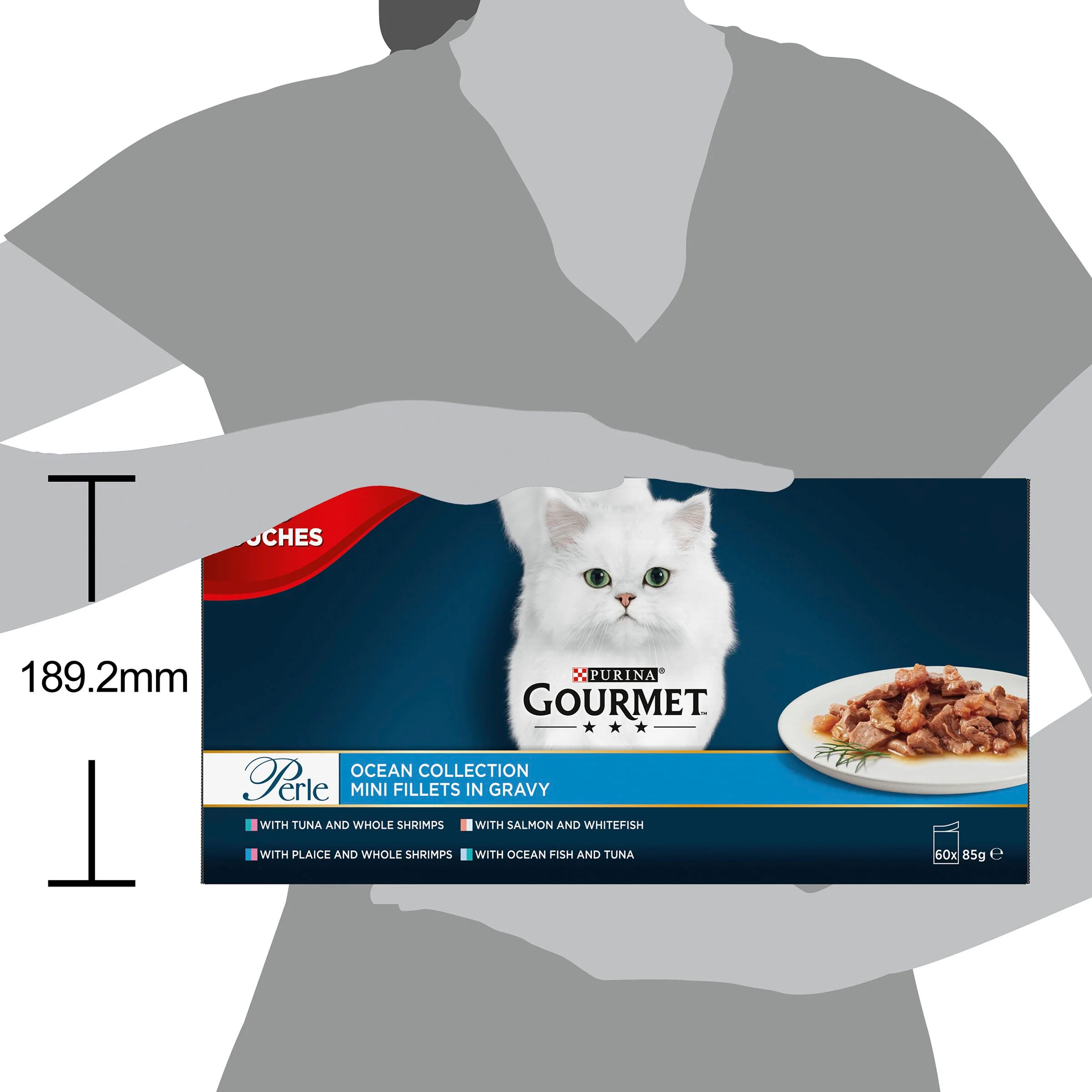 Gourmet Perle Ocean Delicacies Adult Wet Cat Food - Image 2