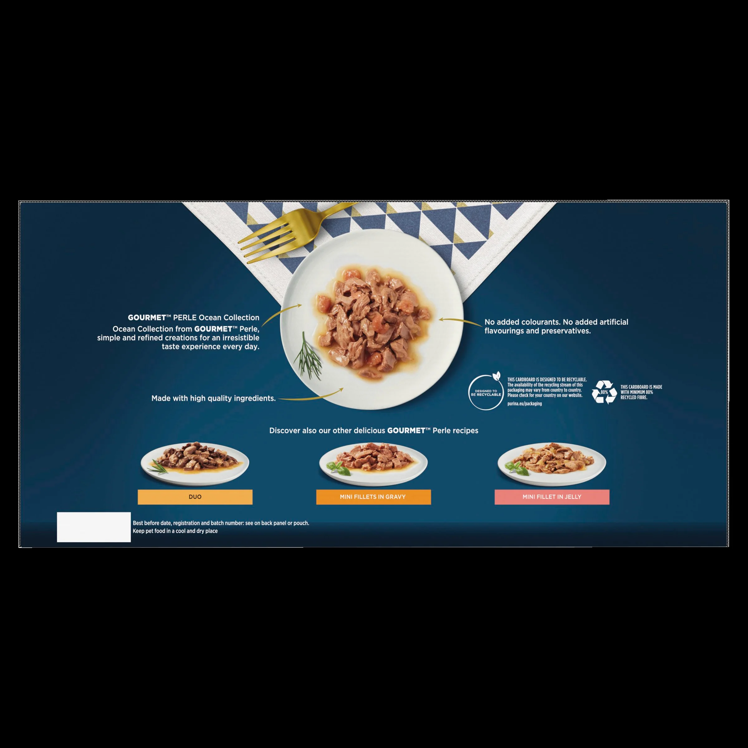 Gourmet Perle Ocean Delicacies Adult Wet Cat Food - Image 6
