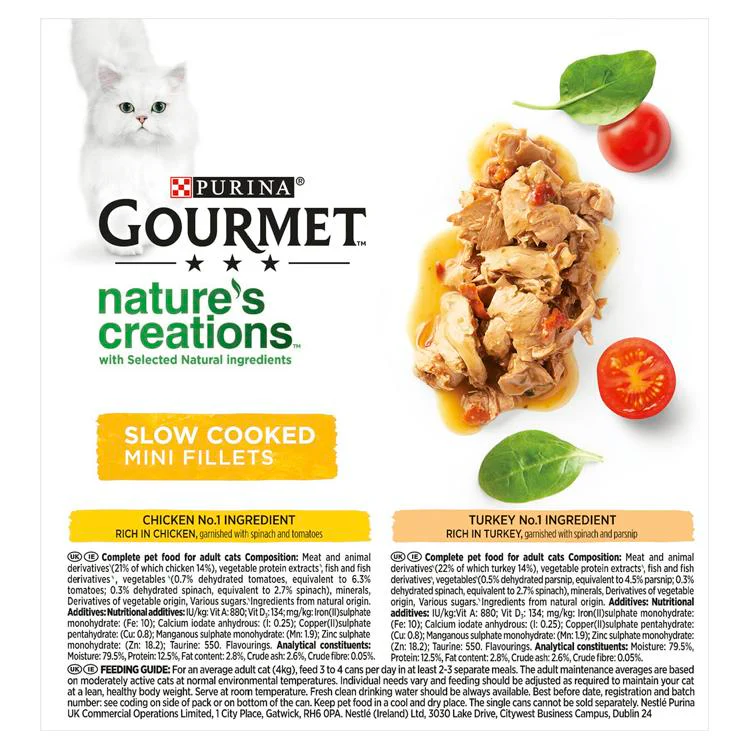 Gourmet Natures Creation Adult Wet Cat Food - Meat - Image 2