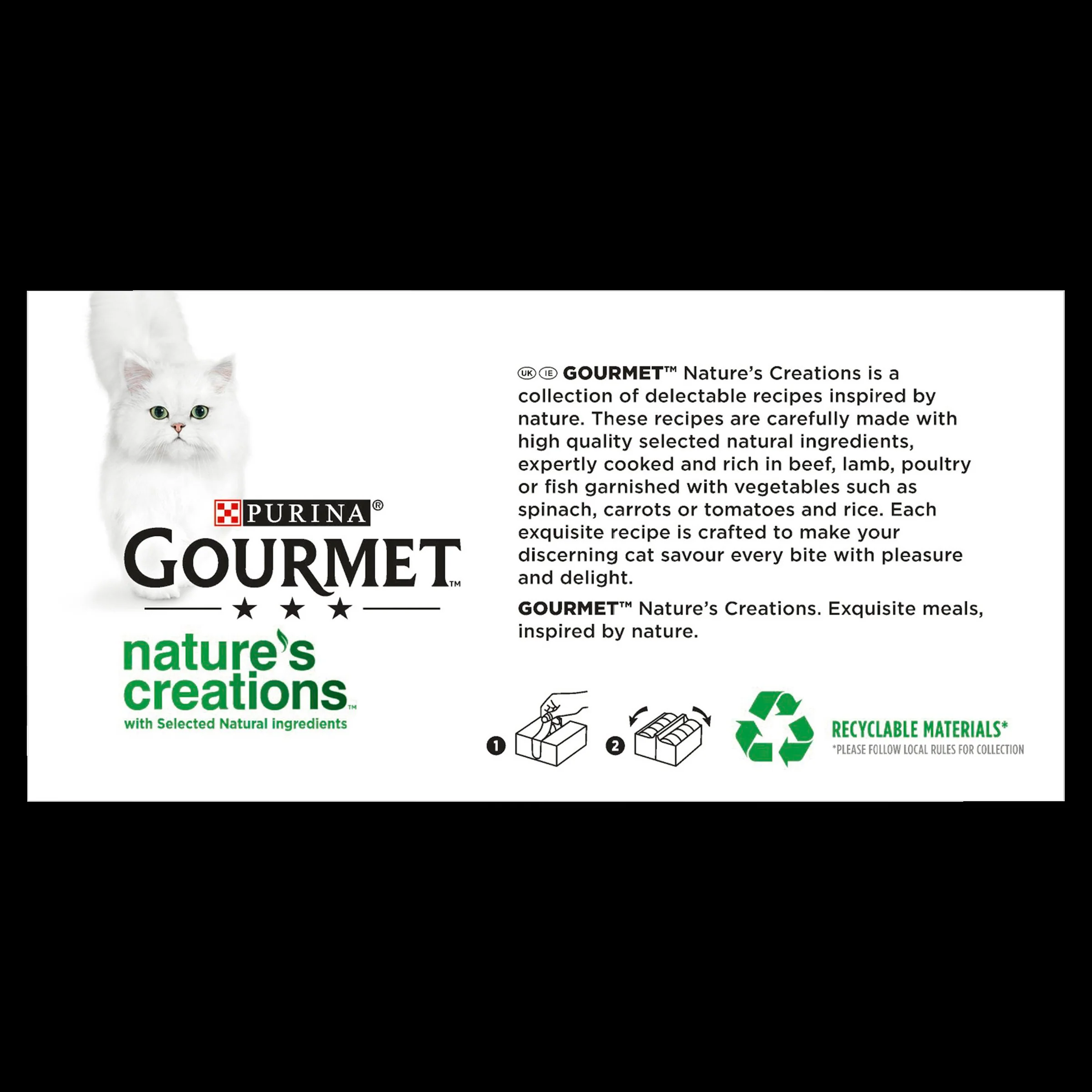 Gourmet Natures Creation Adult Wet Cat Food - Meat - Image 4