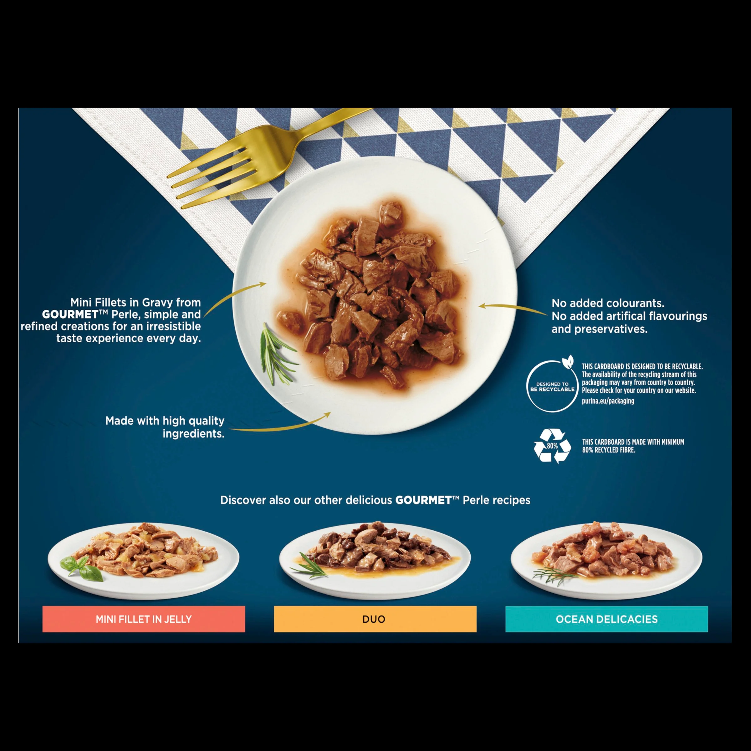 Gourmet Perle Connoisseurs Cat Food Mixed - Image 6