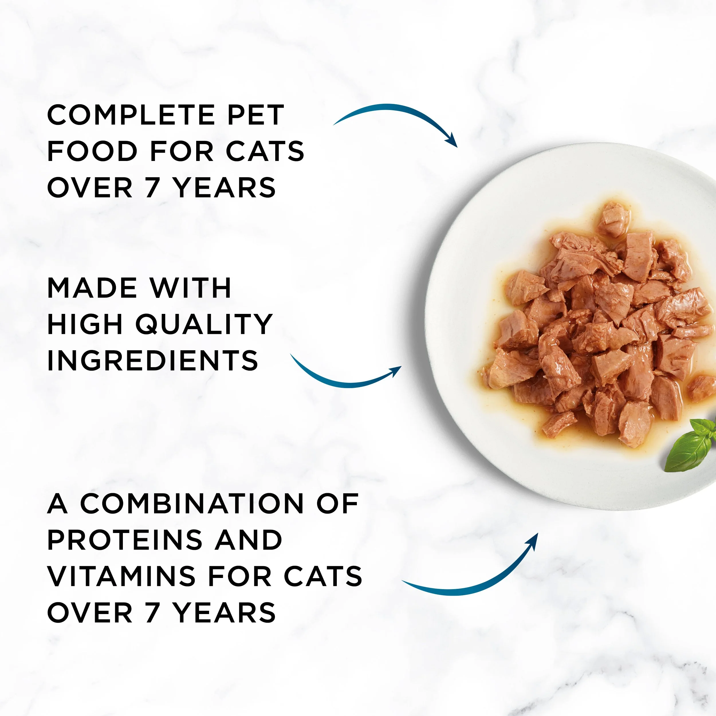 Gourmet Perle Senior Mini Fillets in Gravy Pouch Wet Cat Food - Image 10